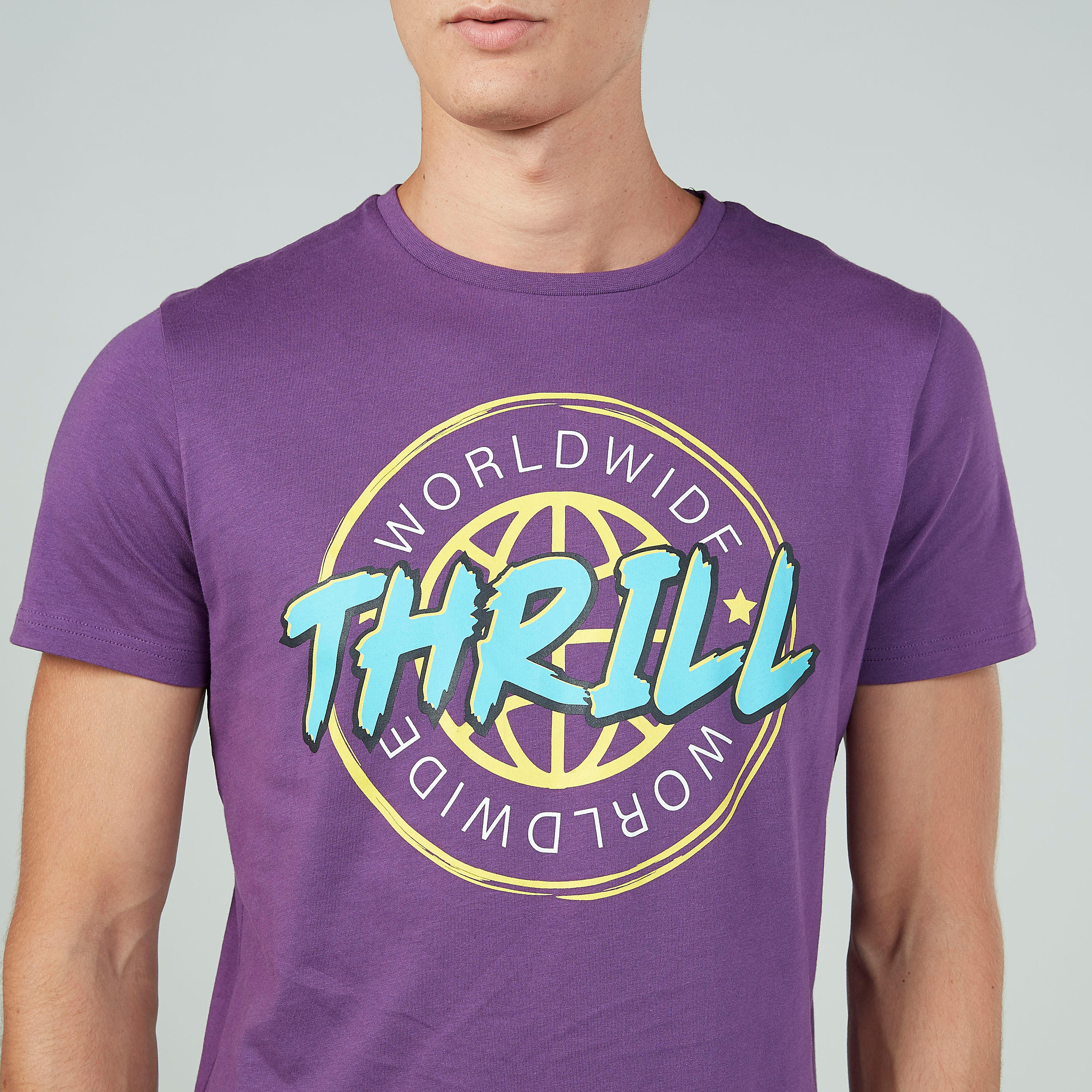 تيشيرت مستدام سليم بياقة ضيّقة وأكمام قصيرة وطبعات -men-clothing-tshirtsandpolos-tshirts-image-3
