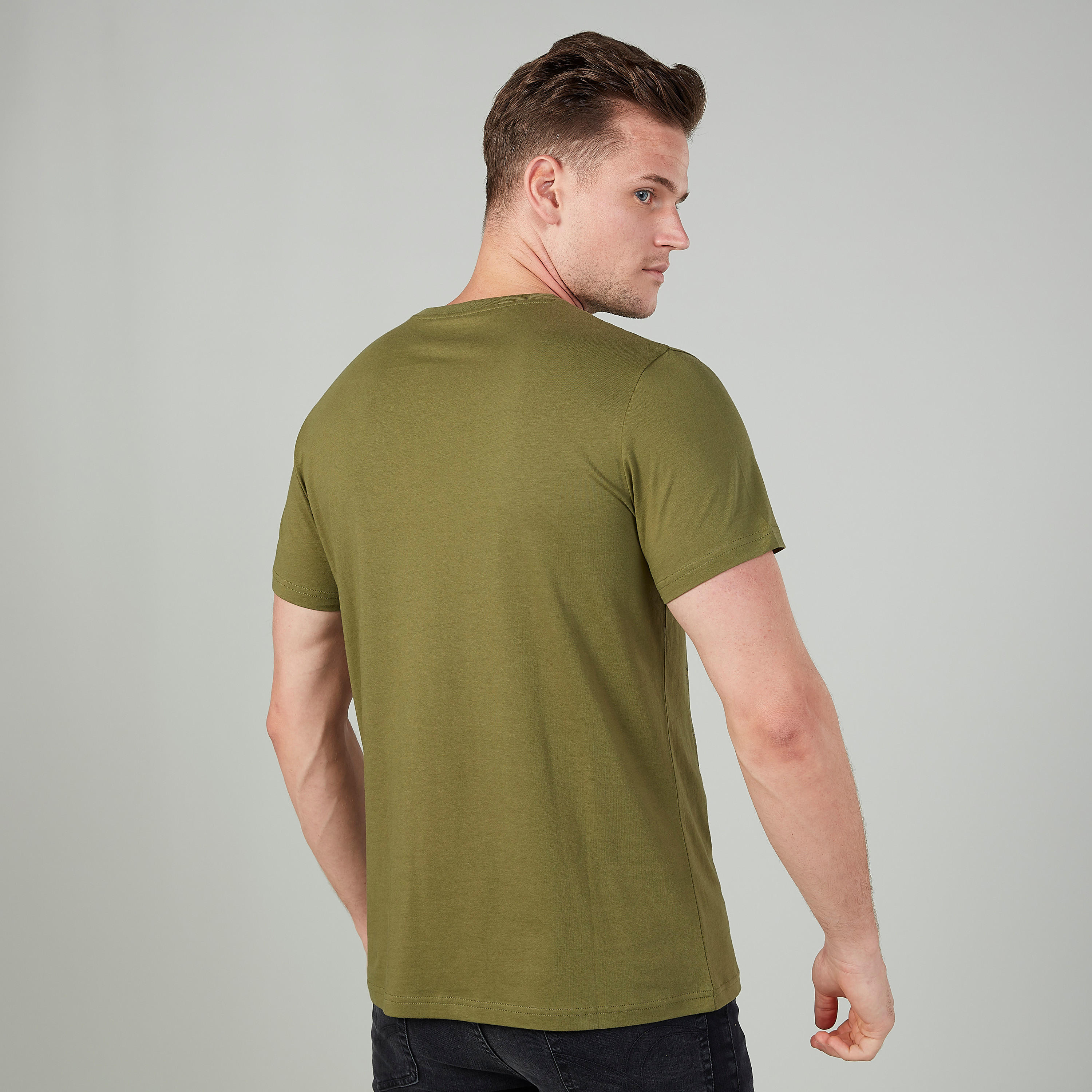 Slim Fit Printed T-shirt with Crew Neck and Short Sleeves-men-clothing-tshirtsandpolos-tshirts-image-4