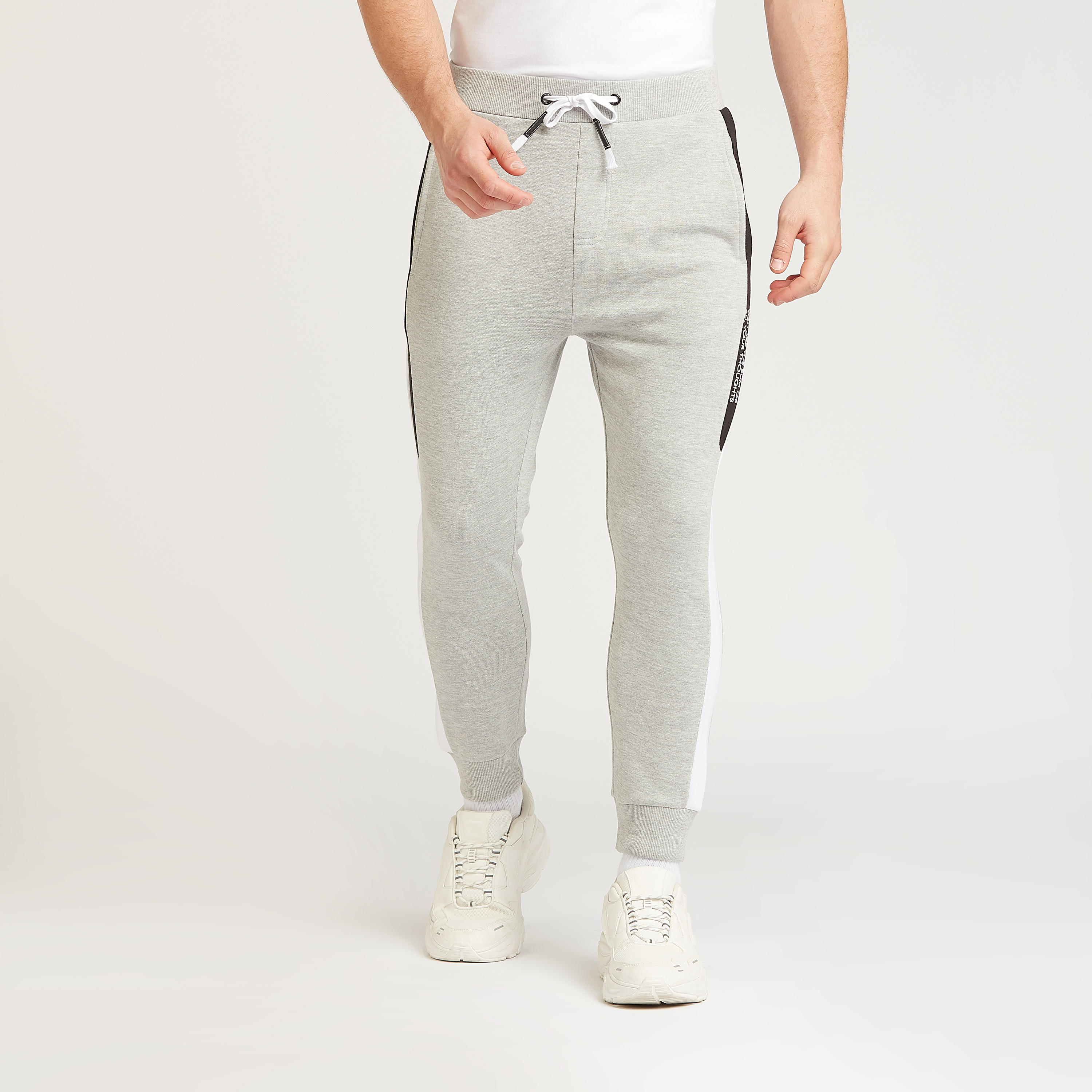 Skinny Fit Full Length Solid Mid-Rise Jog Pants with Pocket Detail-men-clothing-bottoms-joggers-image-1