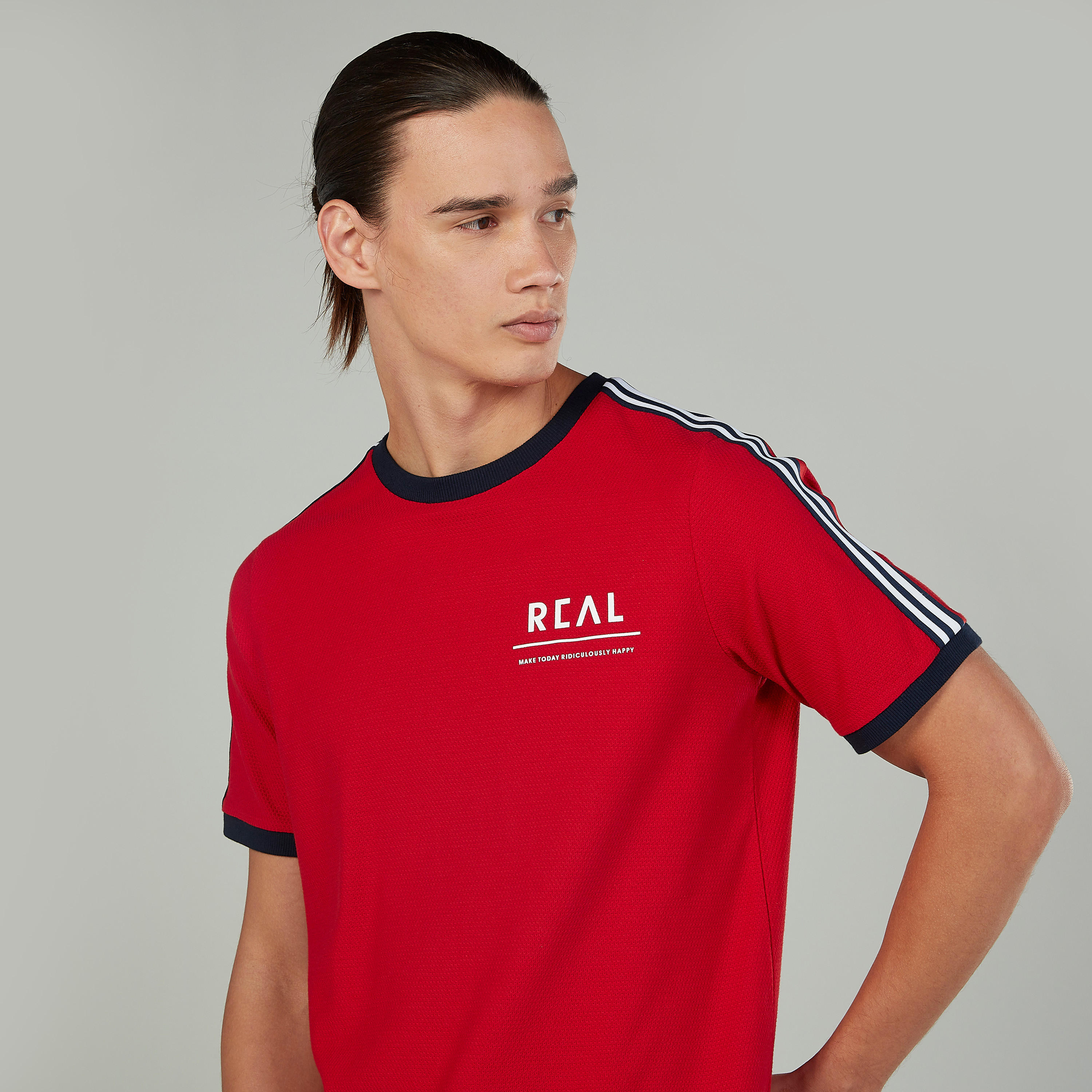 Printed T-shirt with Crew Neck and Short Sleeves-men-clothing-tshirtsandpolos-tshirts-image-3
