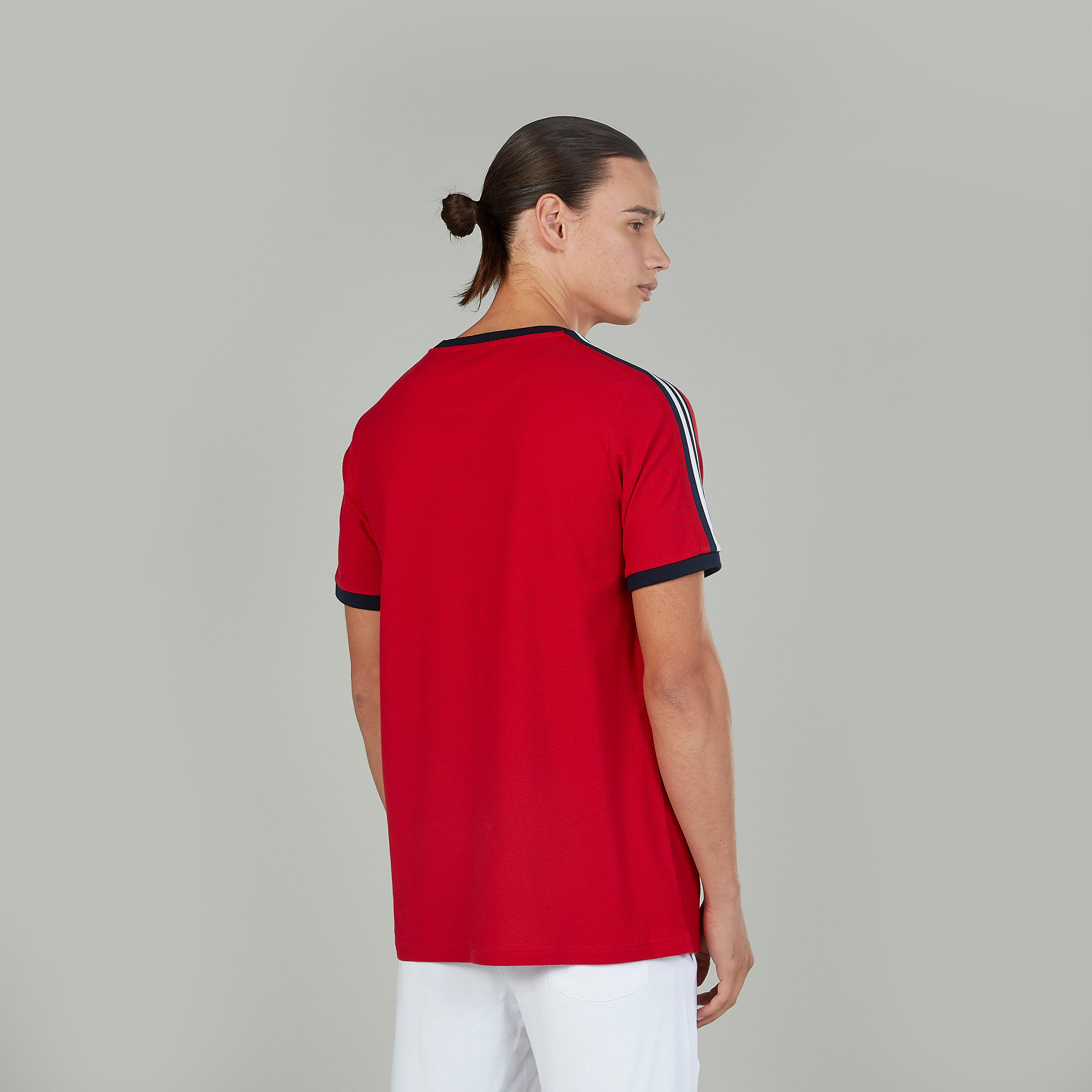 Printed T-shirt with Crew Neck and Short Sleeves-men-clothing-tshirtsandpolos-tshirts-image-4