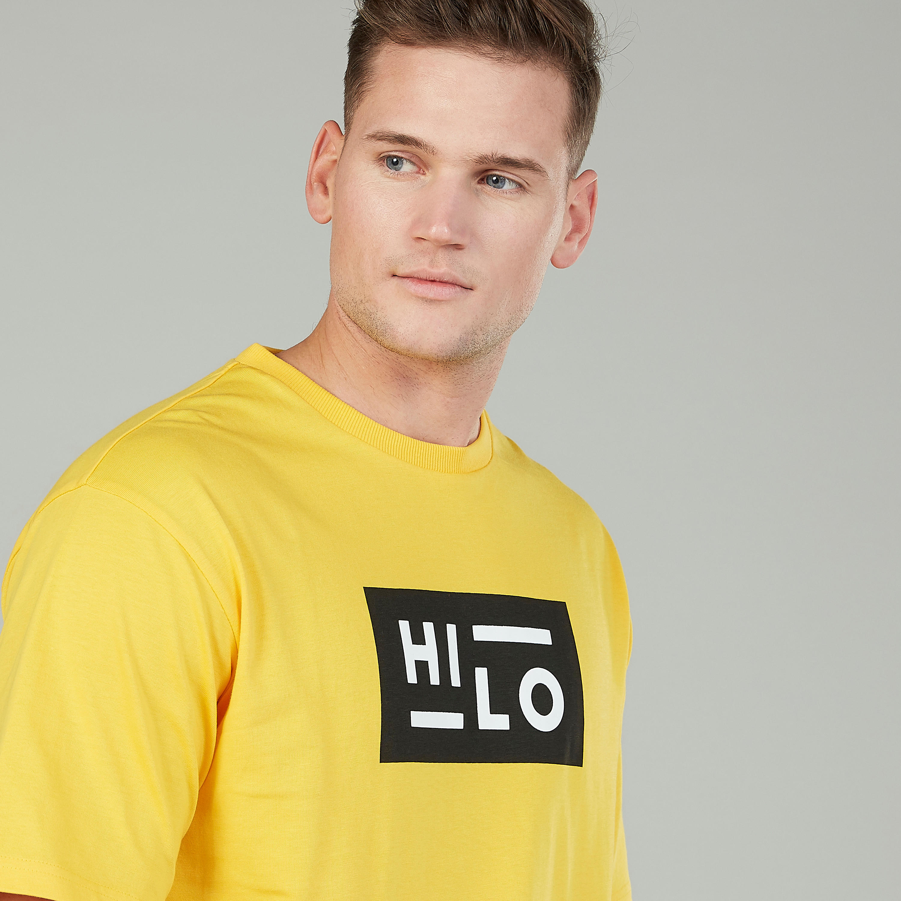 Printed T-shirt with Crew Neck and Short Sleeves-men-clothing-tshirtsandpolos-tshirts-image-3