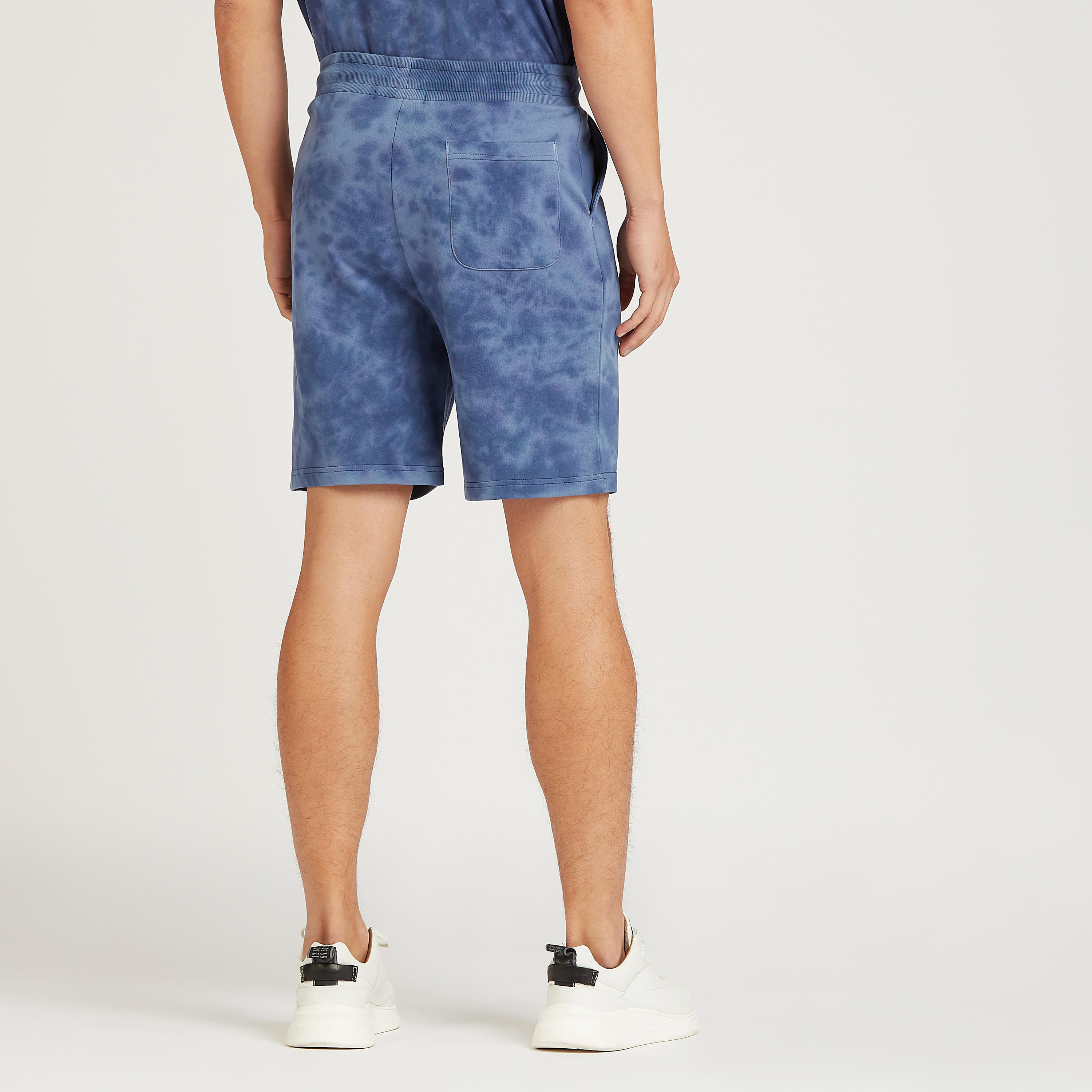 Sustainable Printed Mid-Rise Shorts with Pocket Detail and Drawstring-men-clothing-bottoms-shorts-image-5