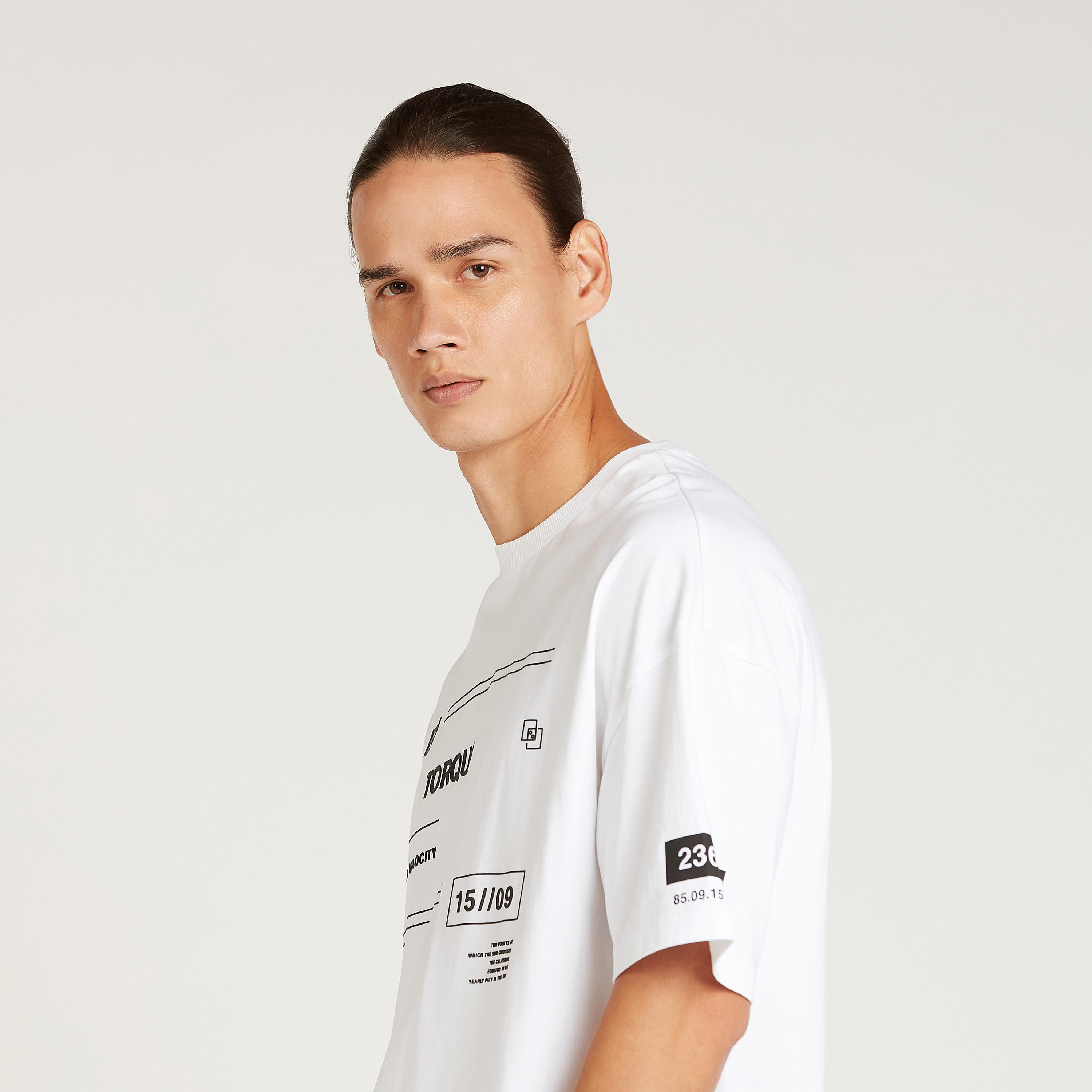 Printed T-shirt with Crew Neck and Short Sleeves-men-clothing-tshirtsandpolos-tshirts-image-3