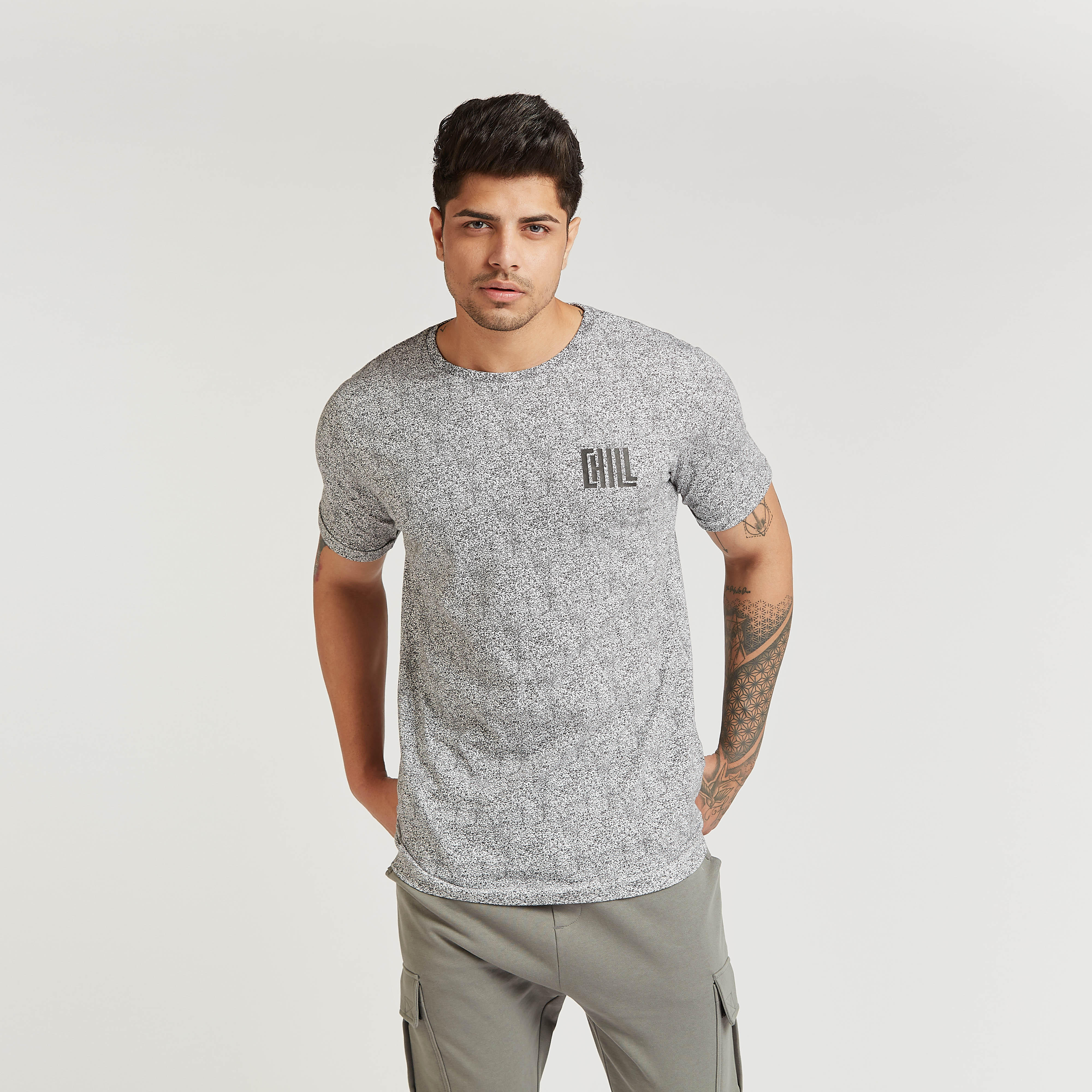 Printed T-shirt with Crew Neck and Short Sleeves-men-clothing-tshirtsandpolos-tshirts-image-1