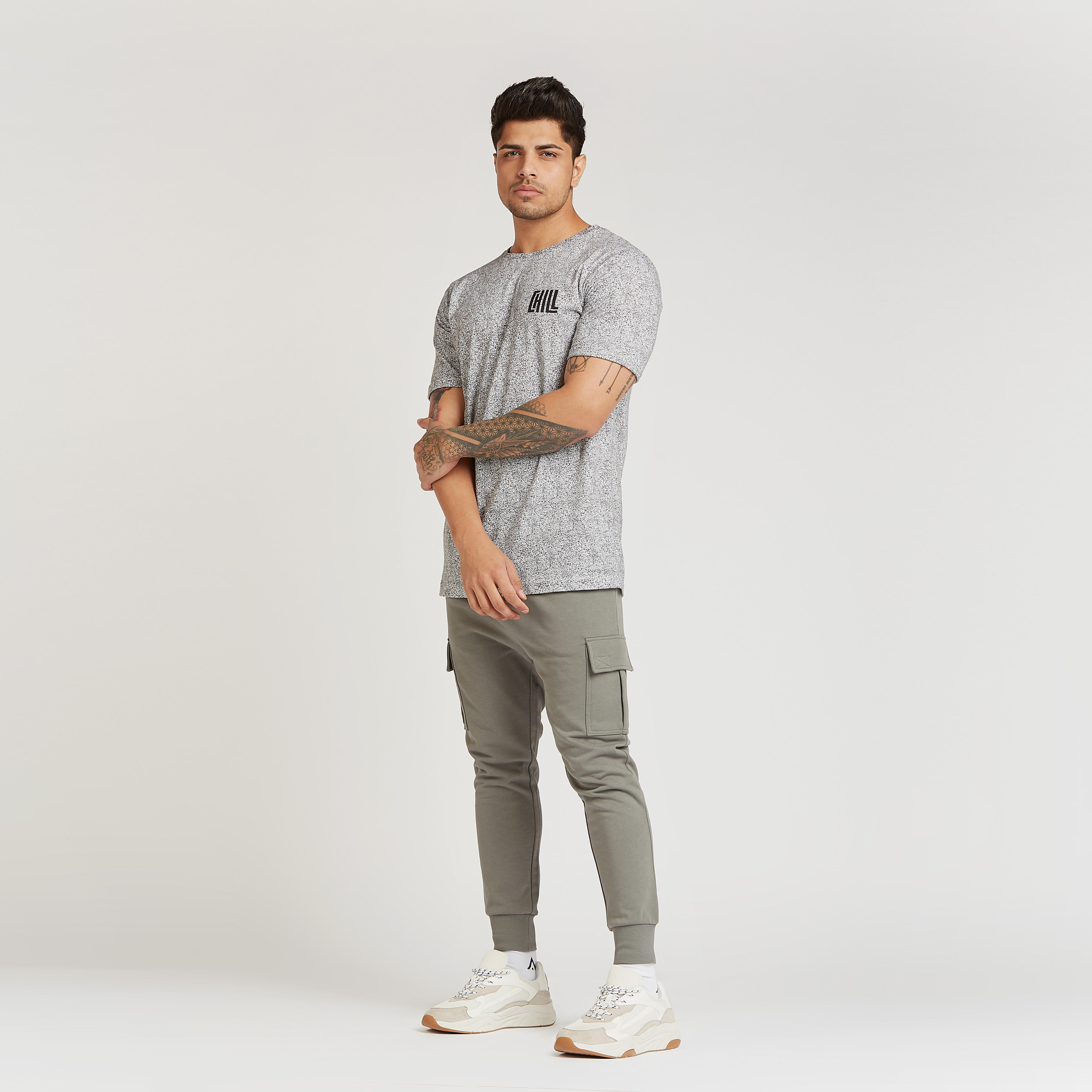 Printed T-shirt with Crew Neck and Short Sleeves-men-clothing-tshirtsandpolos-tshirts-image-2
