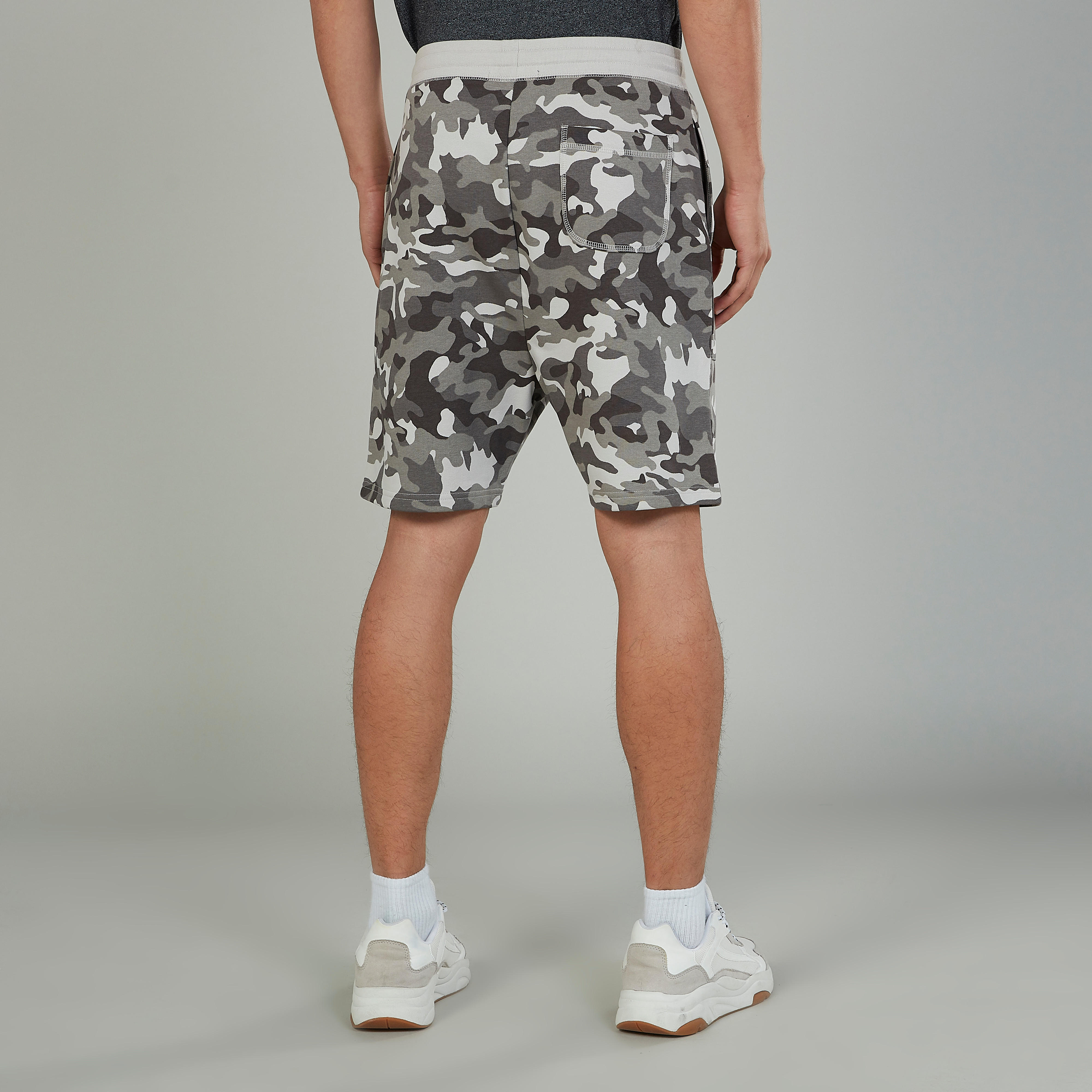 Camouflage Printed Shorts with Pocket Detail and Drawstring-men-clothing-bottoms-shorts-image-4