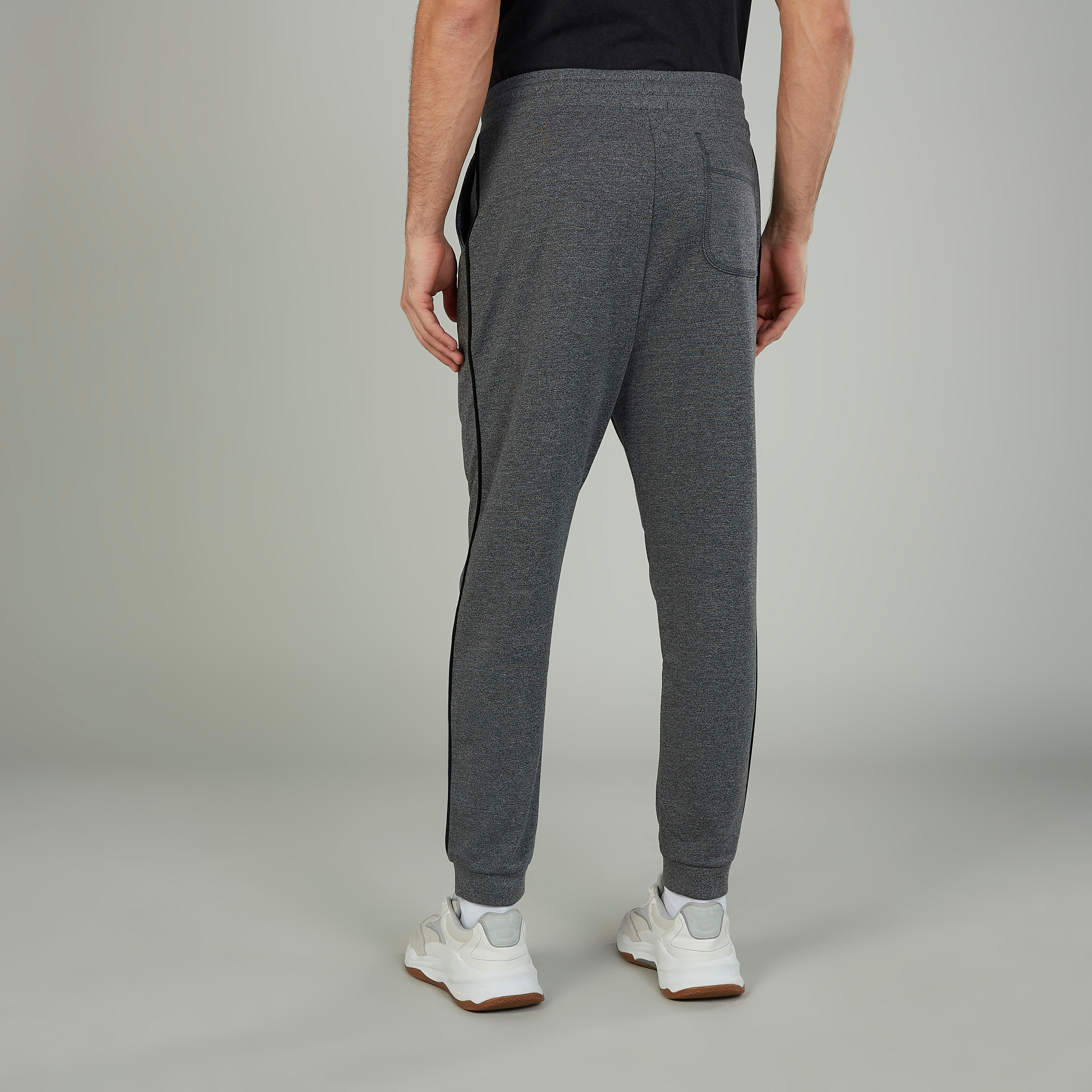 Full Length Solid Jog Pants with Pocket and Tipping Detail-men-clothing-bottoms-joggers-image-4