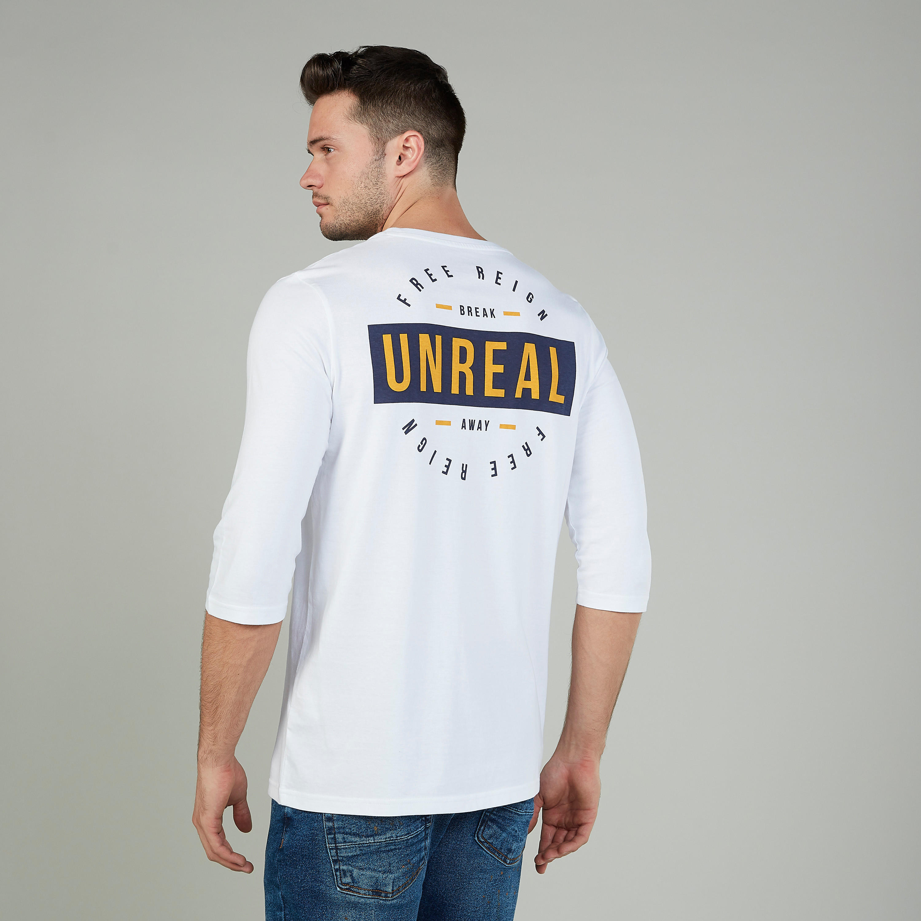 تيشيرت بياقة مستديرة وأكمام 3/4 وطبعات-men-clothing-tshirtsandpolos-tshirts-image-4