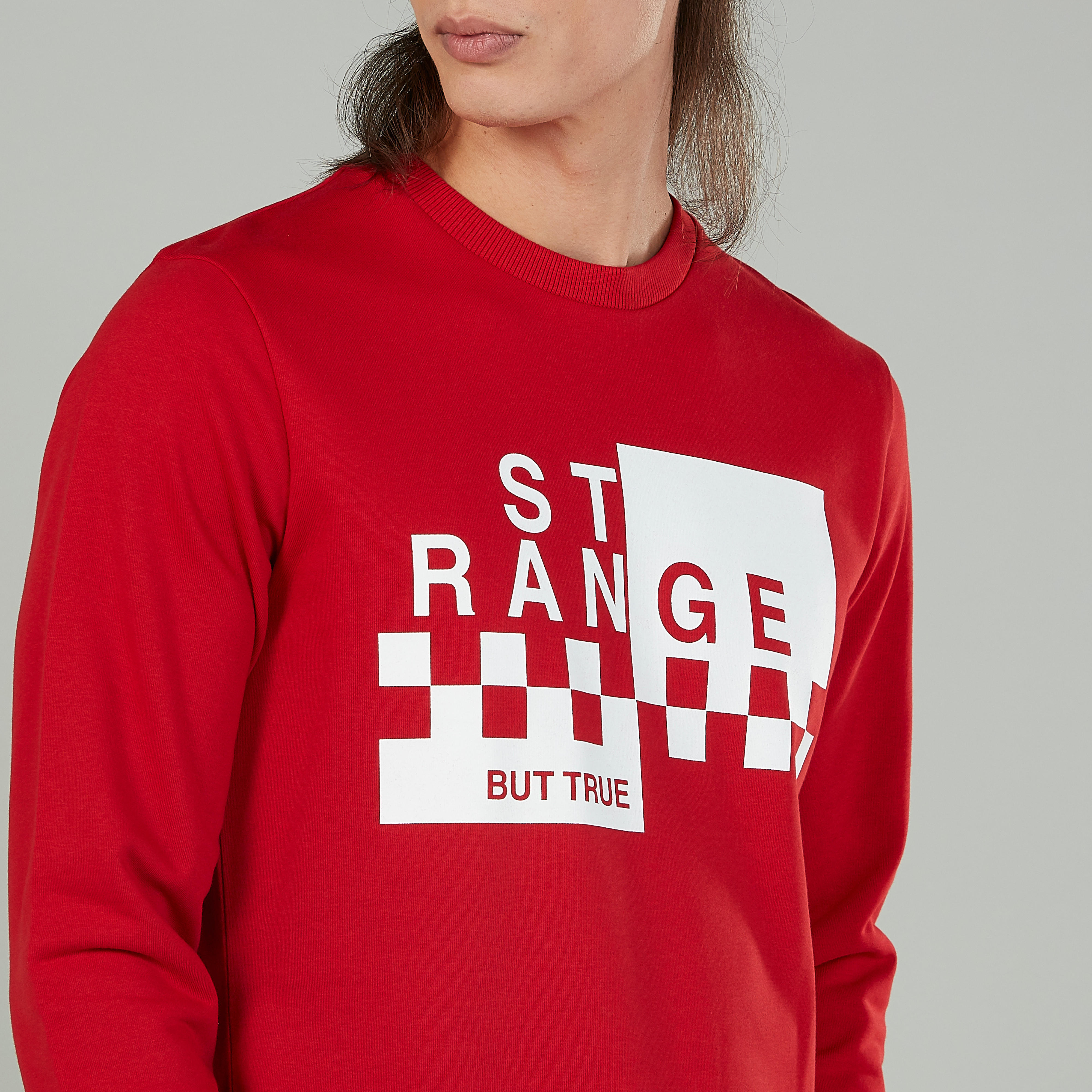 Printed Sweatshirt with Crew Neck and Long Sleeves-men-winterwear-hoodiesandsweatshirts-image-3