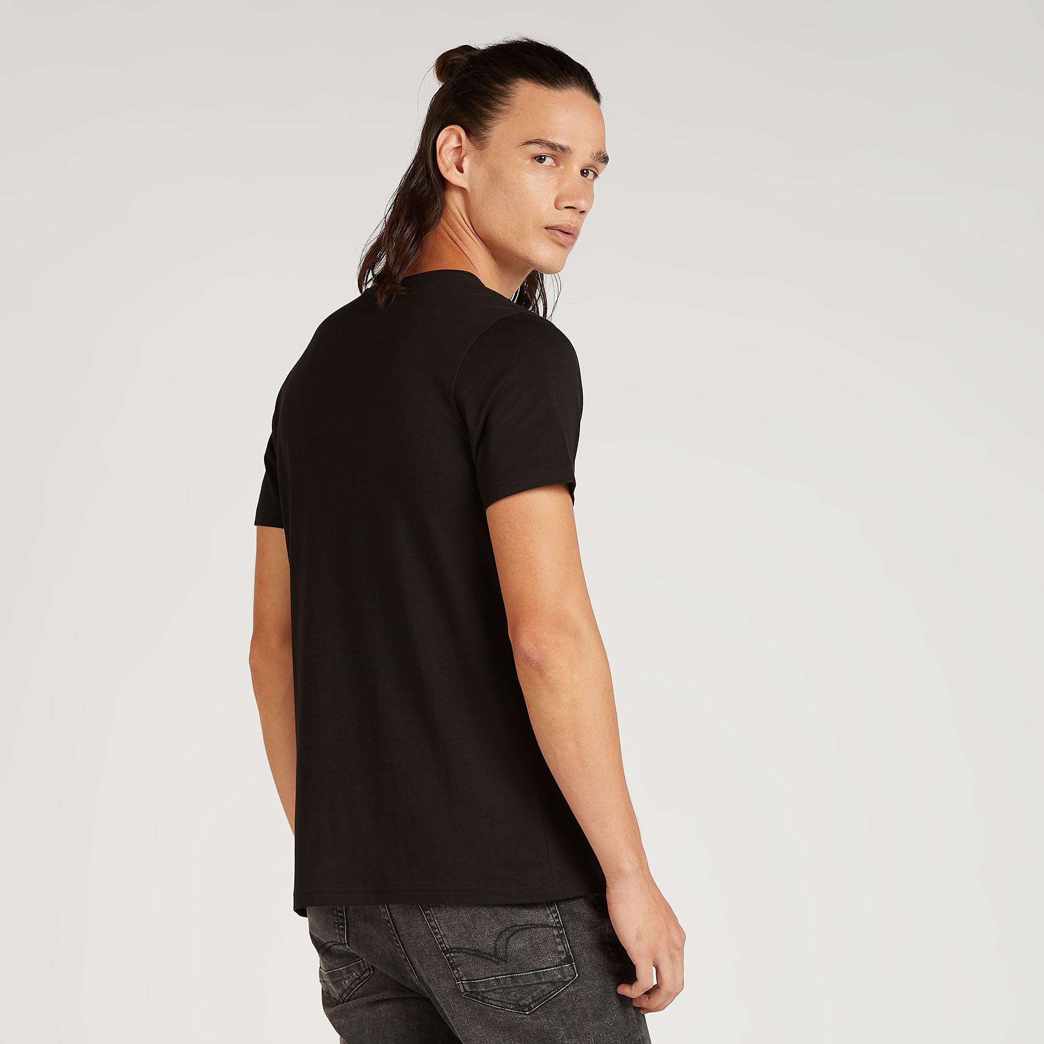 Slim Fit Printed T-shirt with Crew Neck and Short Sleeves-men-clothing-tshirtsandpolos-tshirts-image-4