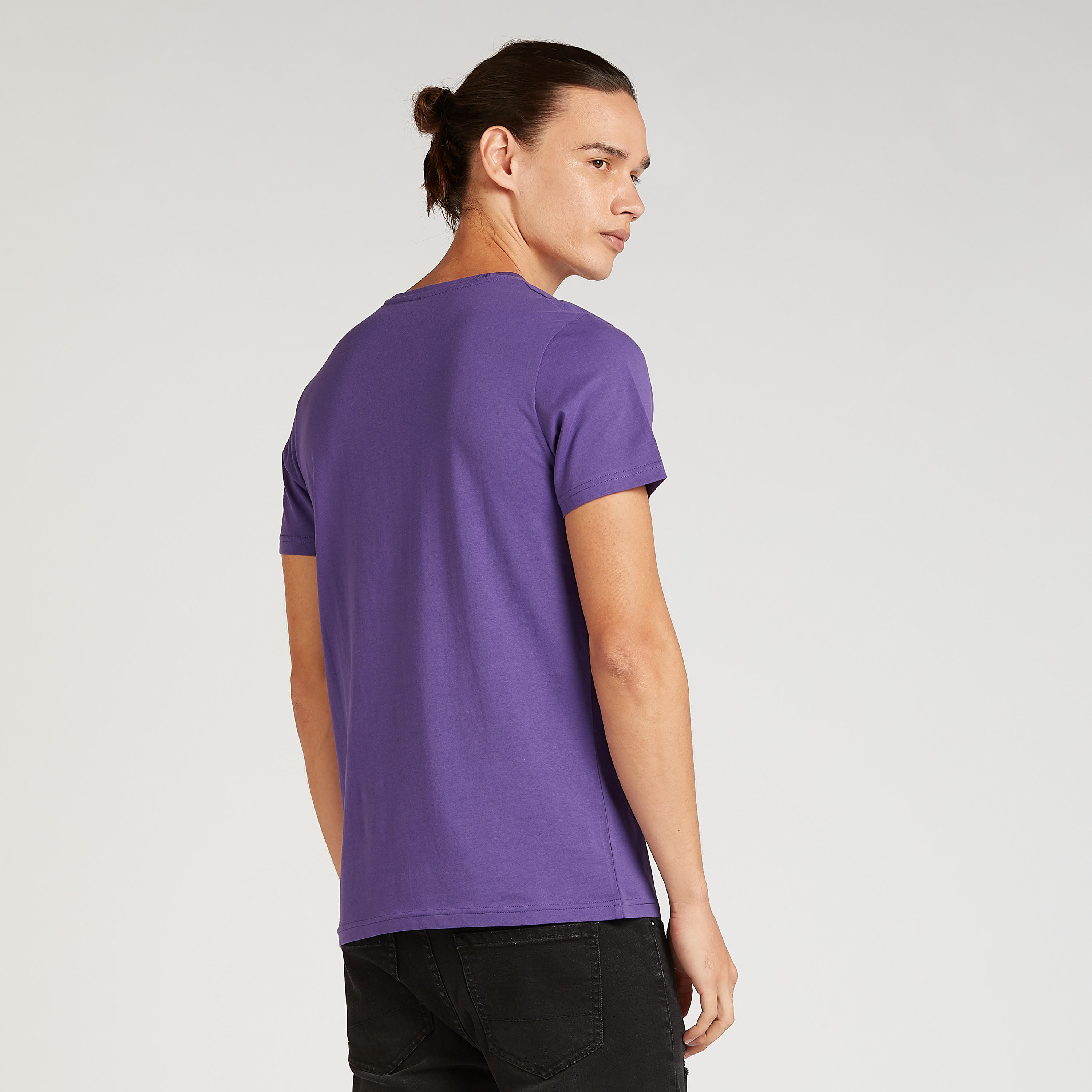 Slim Fit Printed T-shirt with Crew Neck and Short Sleeves-men-clothing-tshirtsandpolos-tshirts-image-4
