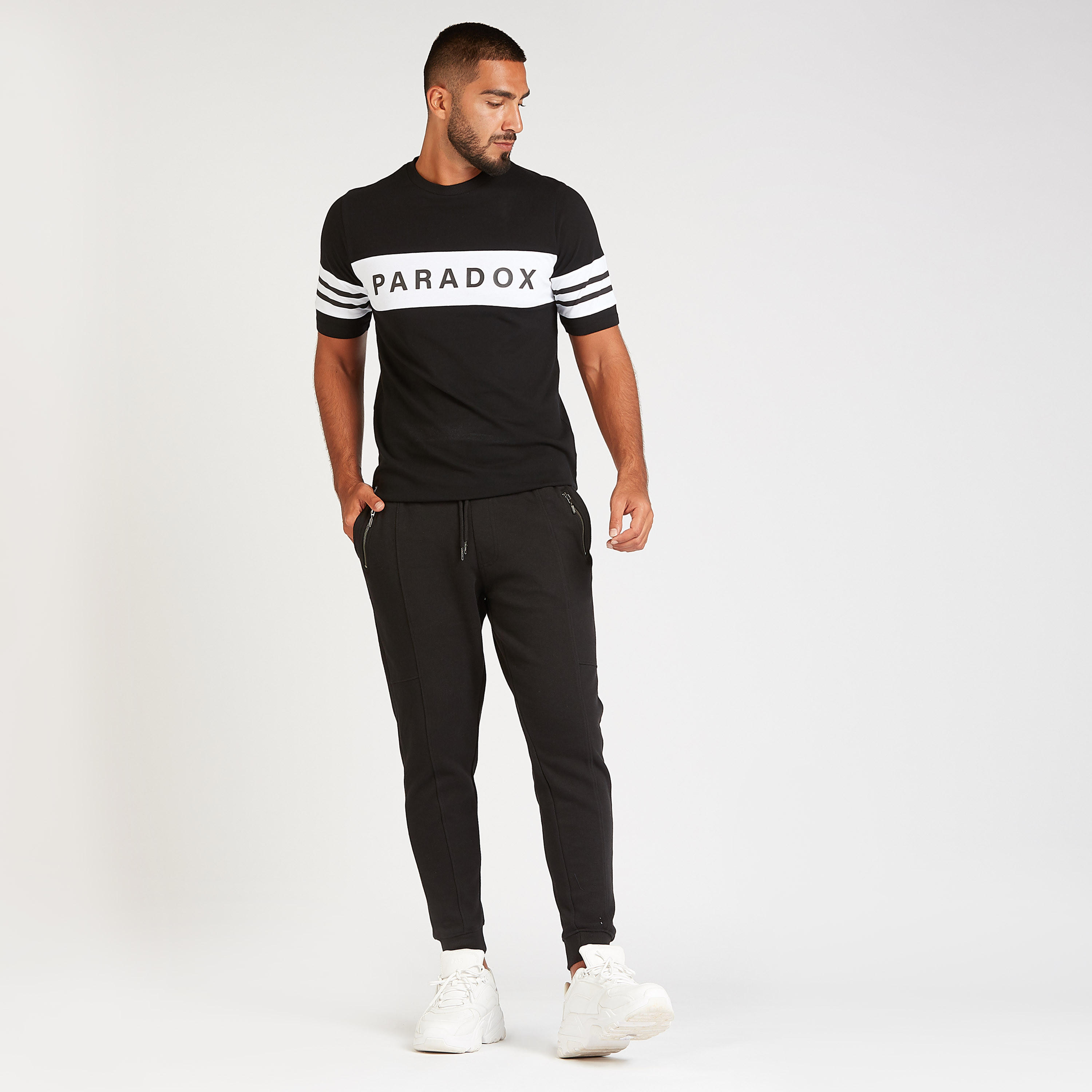 Sustainable Printed Crew Neck T-shirt with Short Sleeves-men-clothing-tshirtsandpolos-tshirts-image-2
