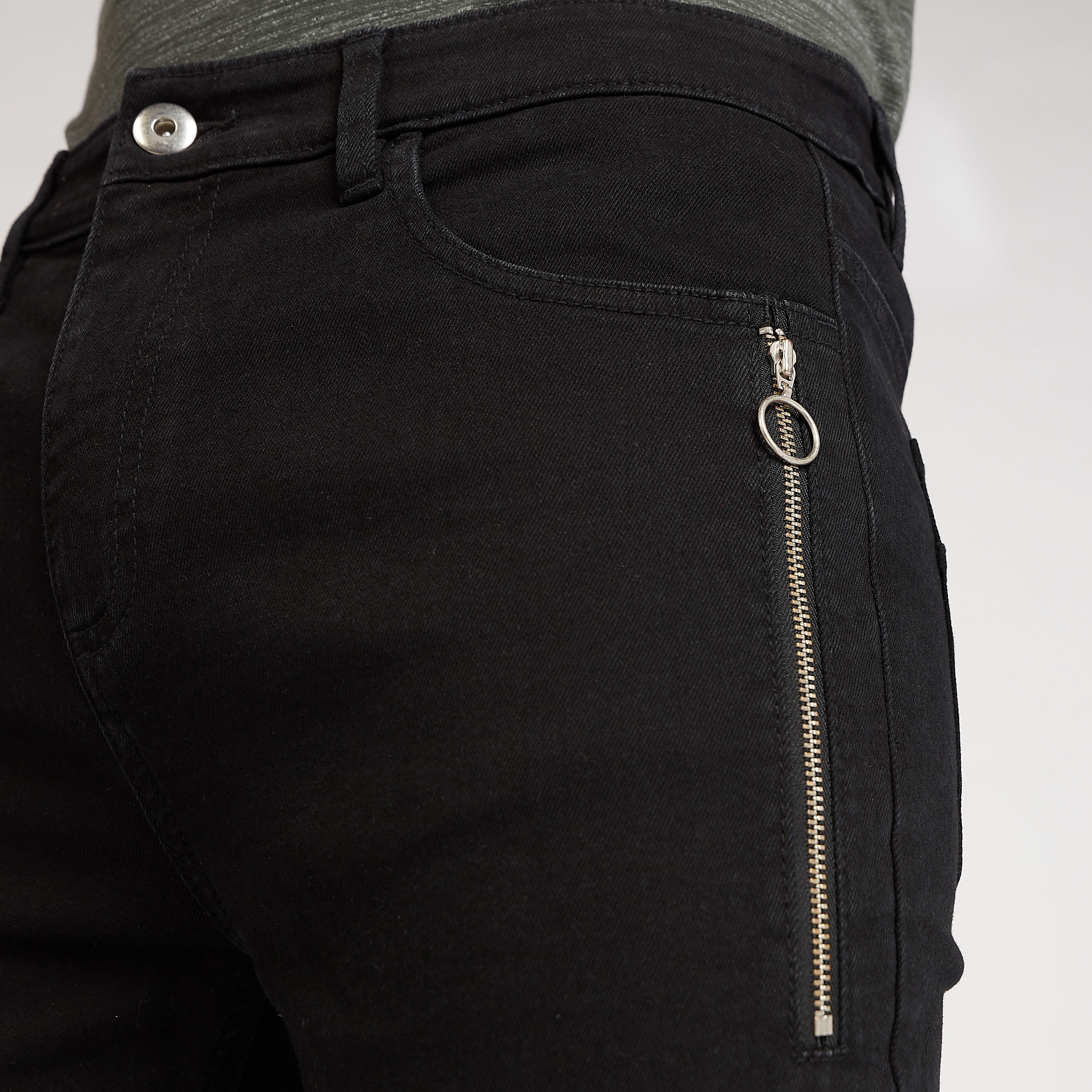 Full Length Cargo Trousers with Button Closure-men-clothing-bottoms-trousersandchinos-trousers-image-3