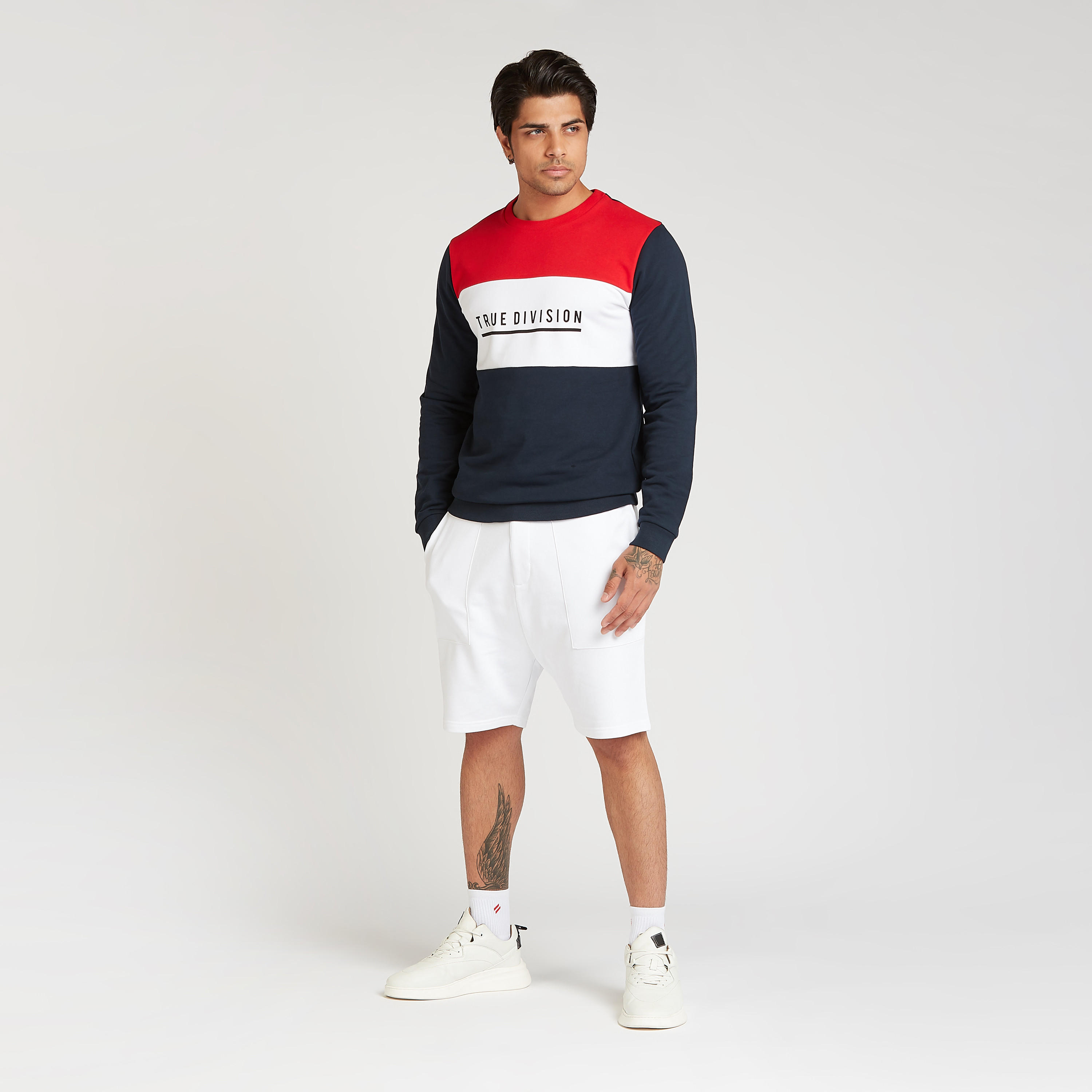 Sustainable Solid Shorts with Pocket Detail and Drawstring-men-clothing-bottoms-shorts-image-2