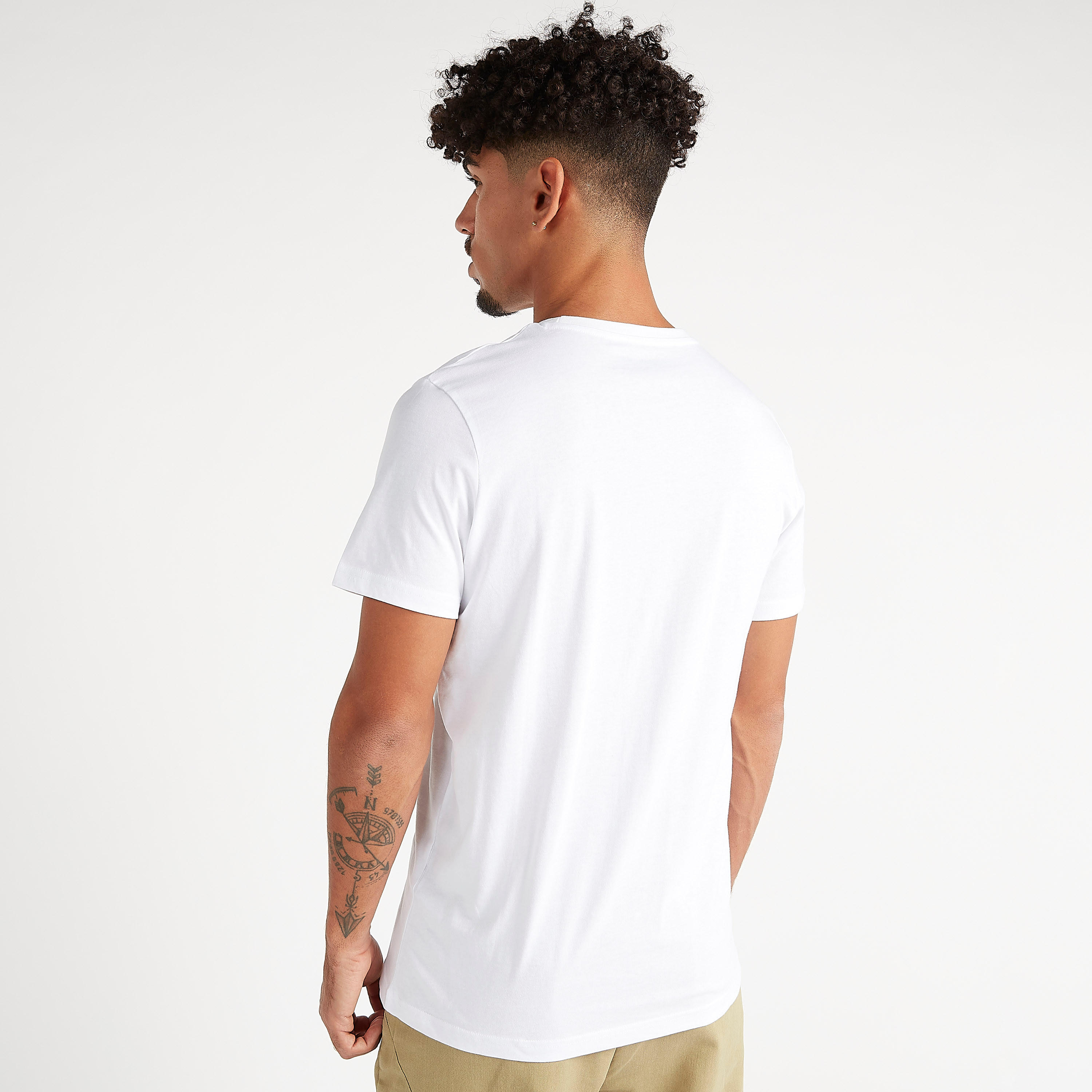 Printed Crew Neck T-shirt with Short Sleeves-men-clothing-tshirtsandpolos-tshirts-image-4