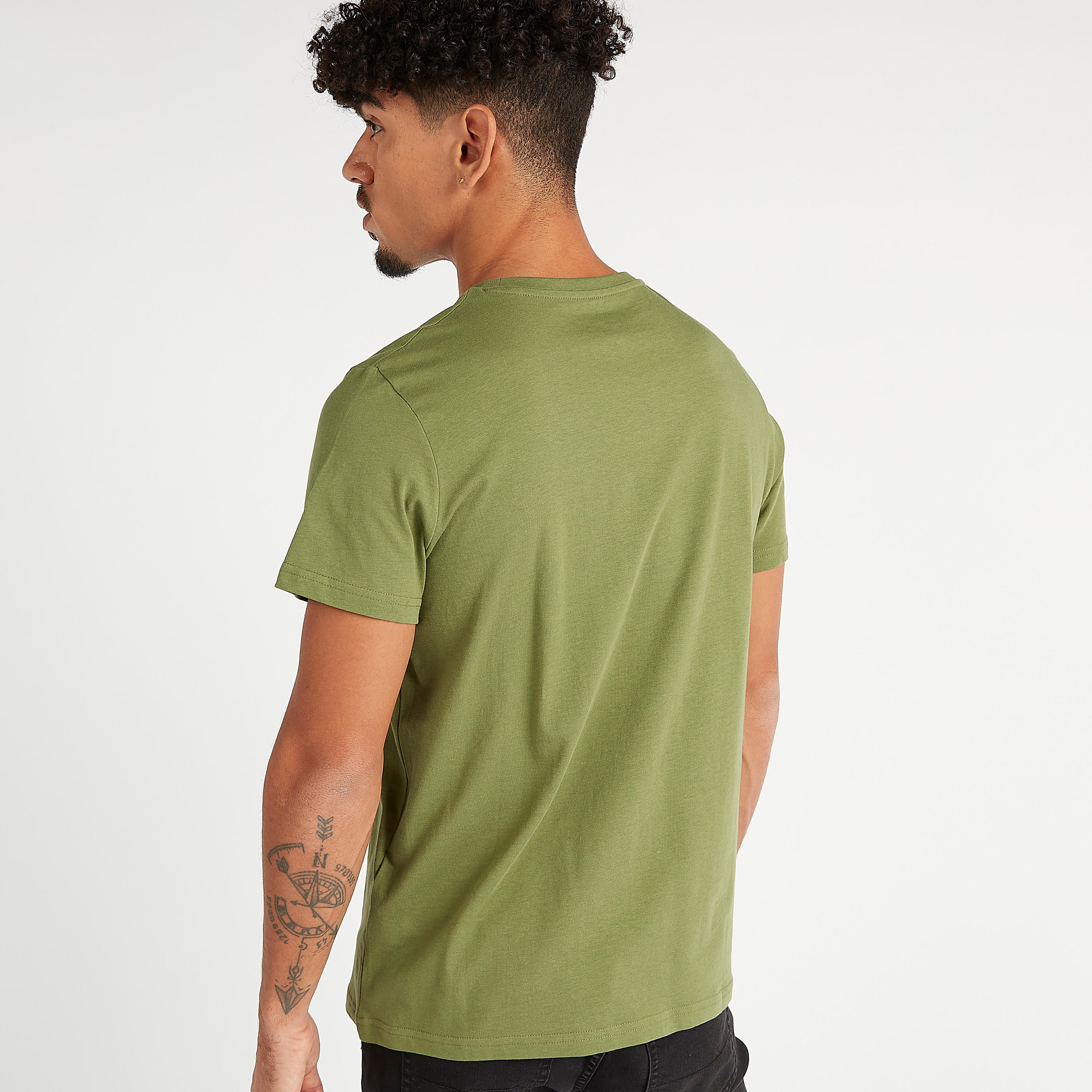 Printed T-shirt with Crew Neck and Short Sleeves-men-clothing-tshirtsandpolos-tshirts-image-4