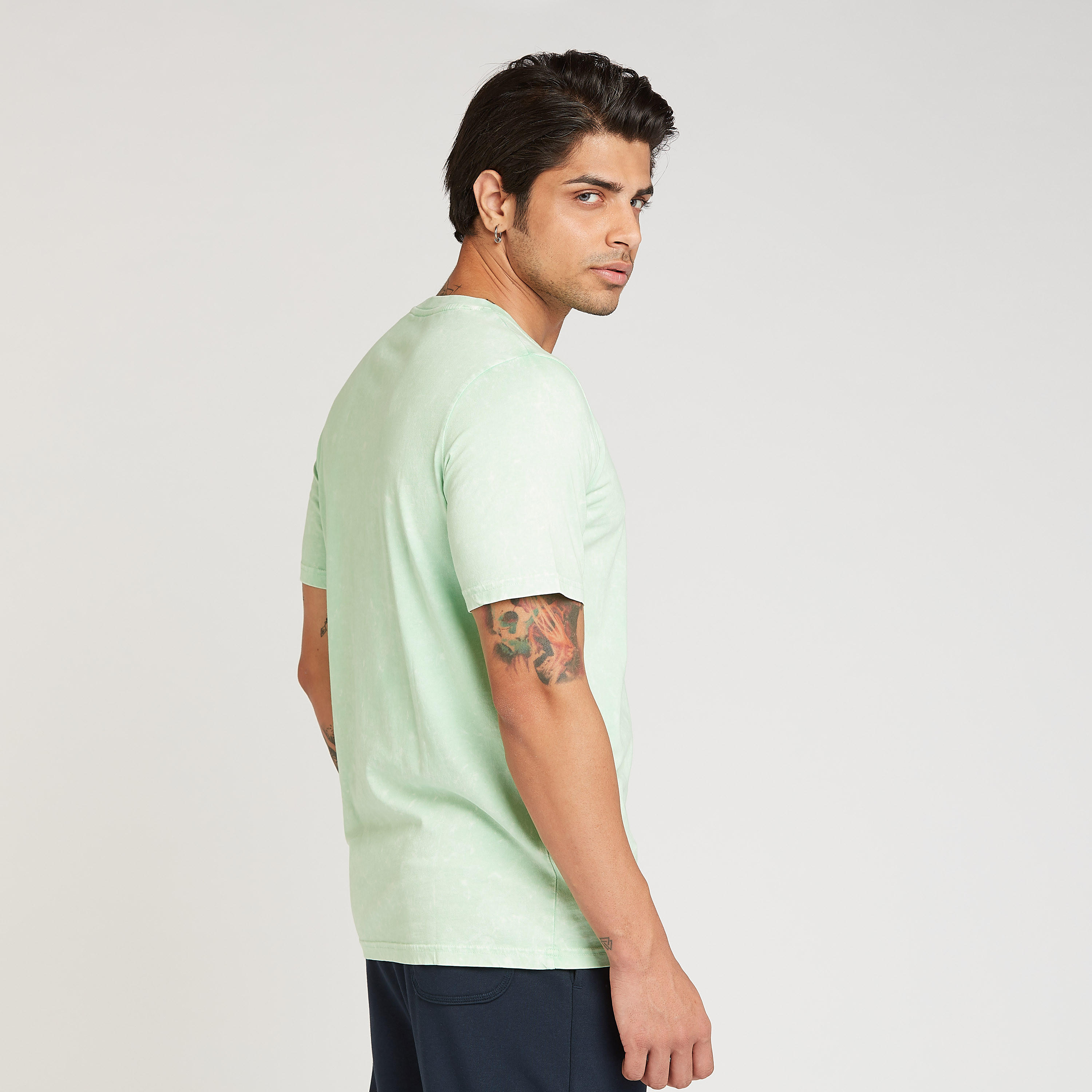Sustainable Printed T-shirt with Crew Neck and Short Sleeves-men-clothing-tshirtsandpolos-tshirts-image-4