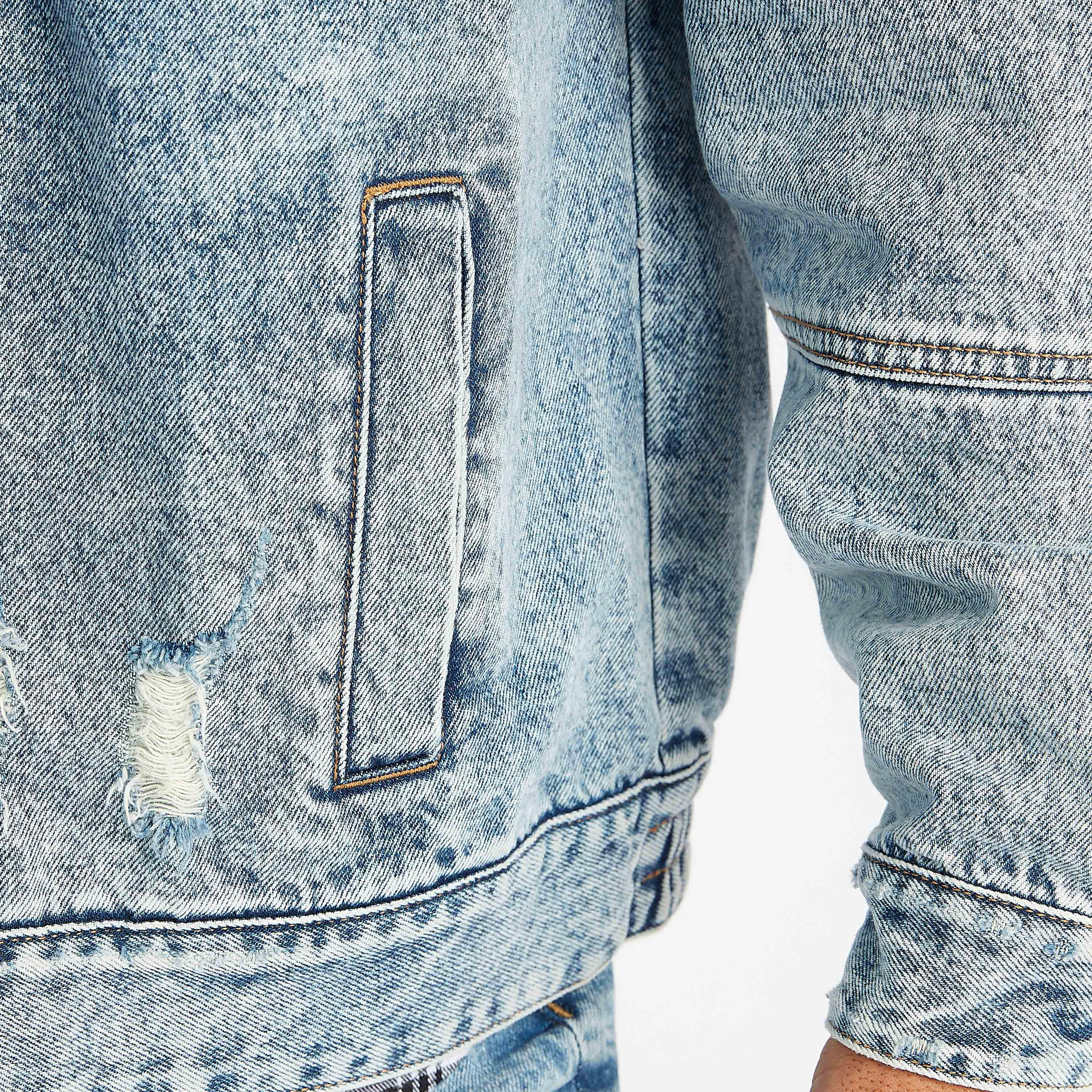 Sustainable Denim Hooded Jacket with Long Sleeves and Pockets-men-clothing-jacketsandblazers-jackets-image-5