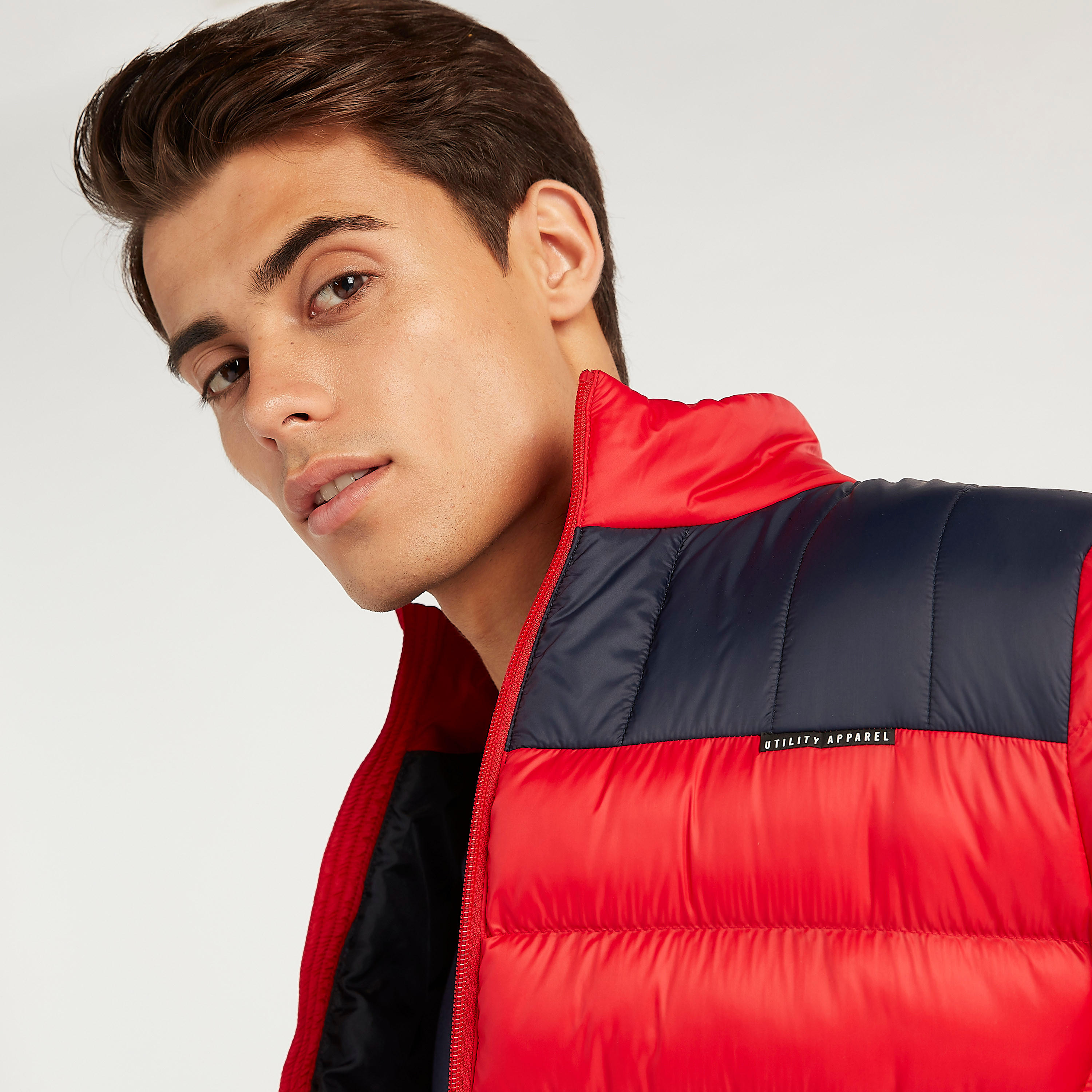 Zip Through Puffer Jacket with High Neck and Pockets-men-clothing-jacketsandblazers-jackets-image-3