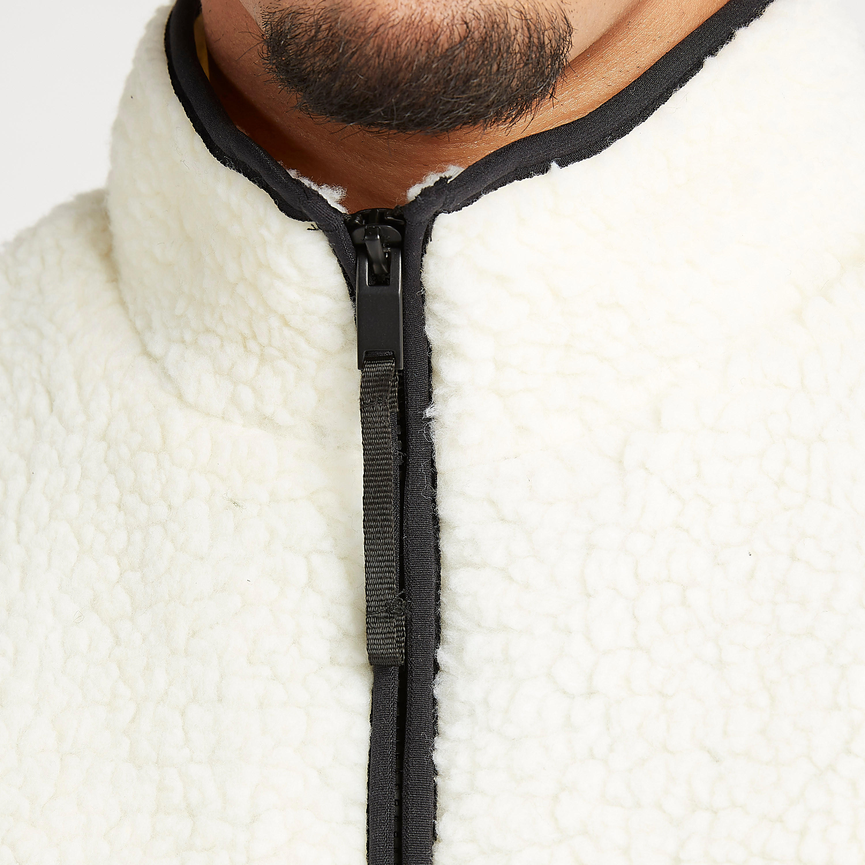 جاكيت فرو إصطناعي بارز الملمس دون أكمام مع جيوب وسحّاب إغلاق-men-clothing-jacketsandblazers-jackets-image-7