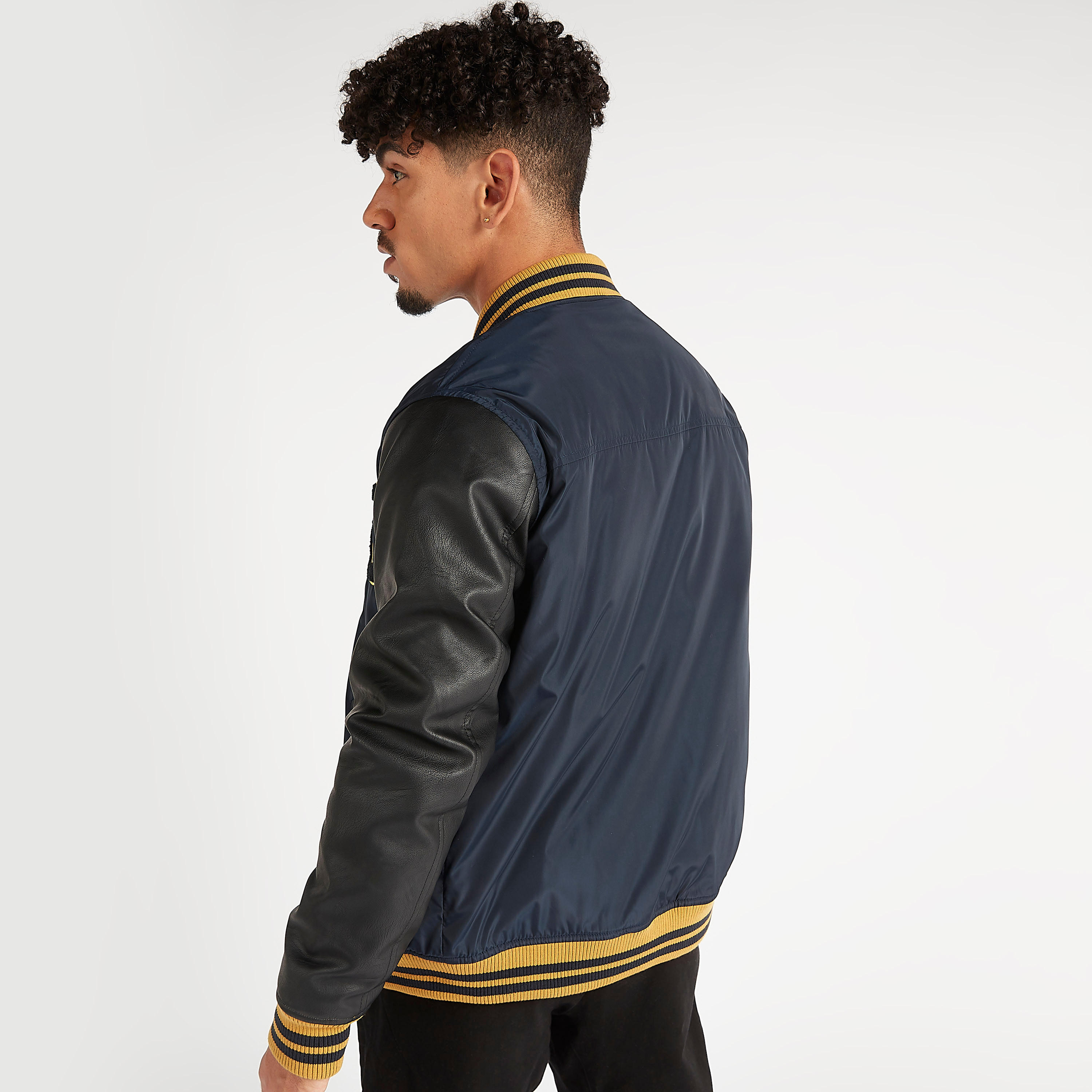 Varsity Jacket with Long Sleeves and Button Closure-men-clothing-jacketsandblazers-jackets-image-4
