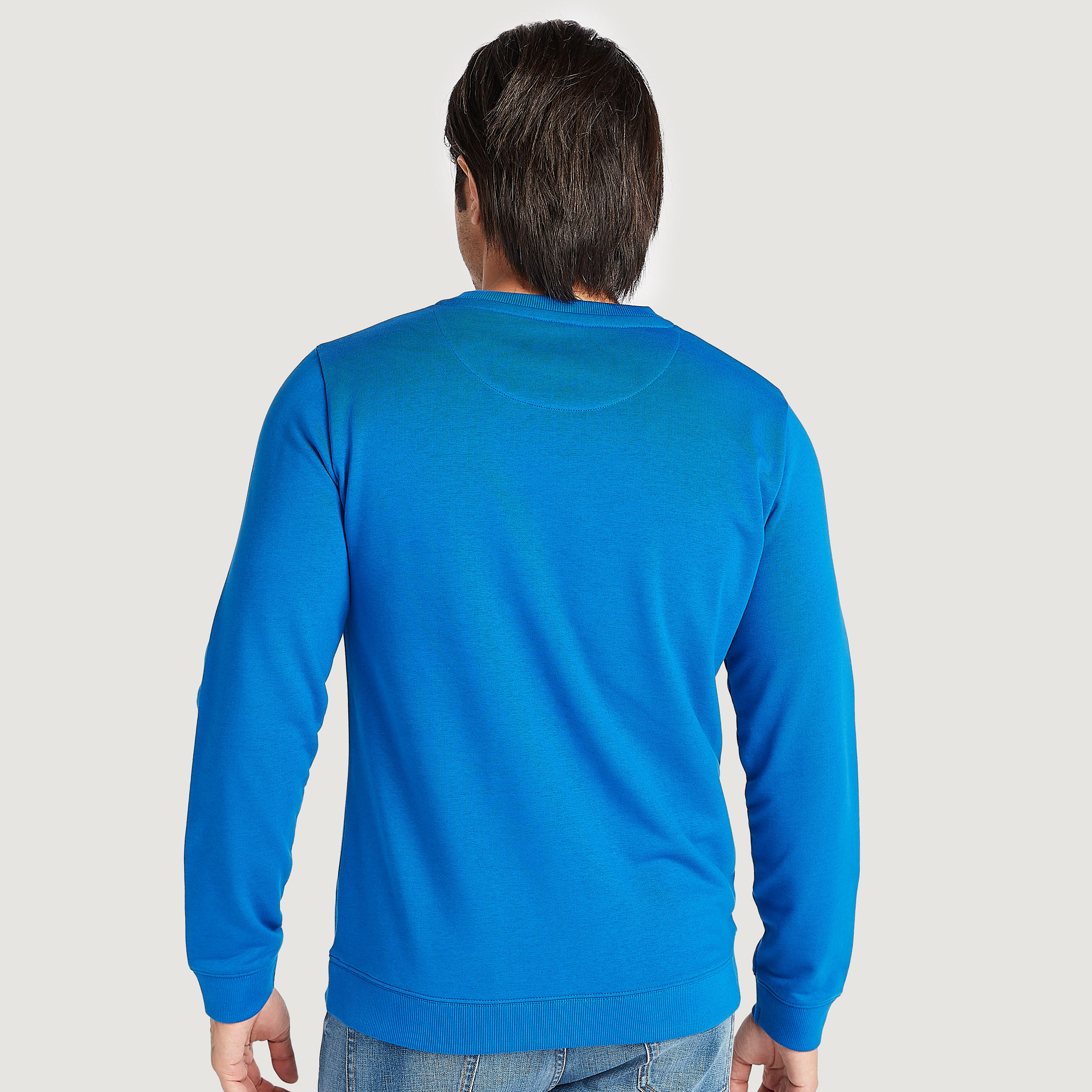 Printed Crew Neck Sweatshirt with Long Sleeves-men-winterwear-hoodiesandsweatshirts-image-4