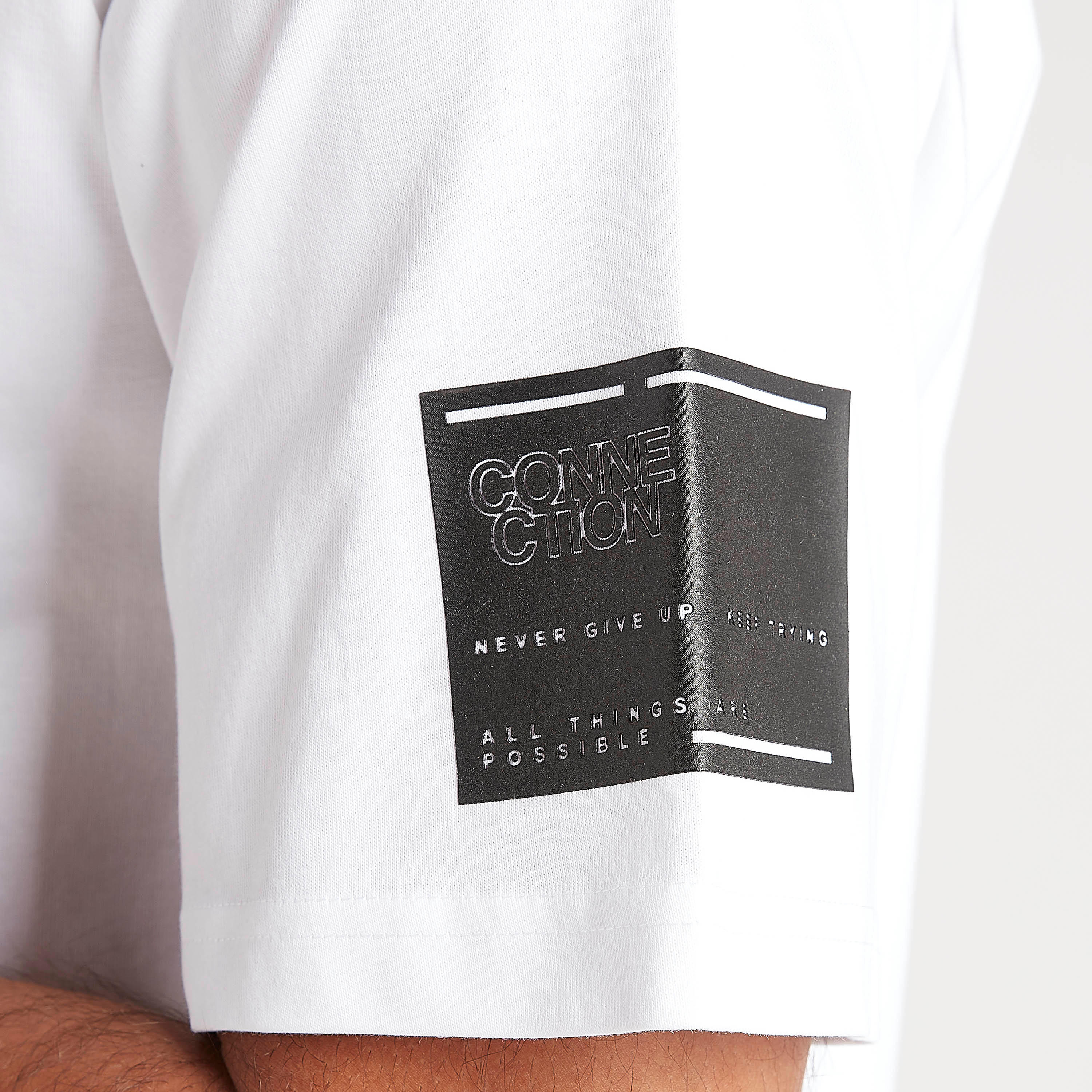 Printed Crew Neck T-shirt with Short Sleeves-men-clothing-tshirtsandpolos-tshirts-image-6