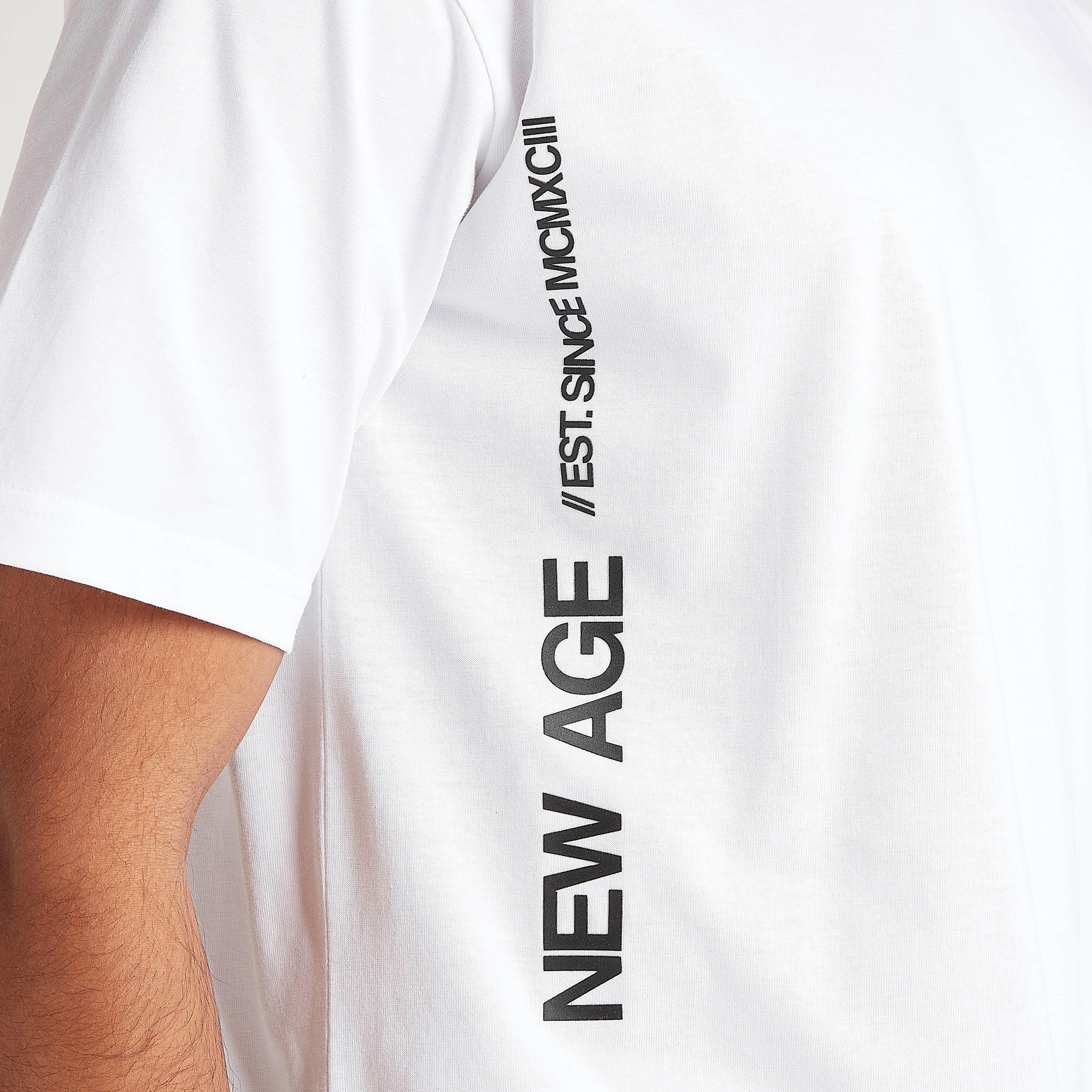 Printed Crew Neck T-shirt with Short Sleeves-men-clothing-tshirtsandpolos-tshirts-image-7