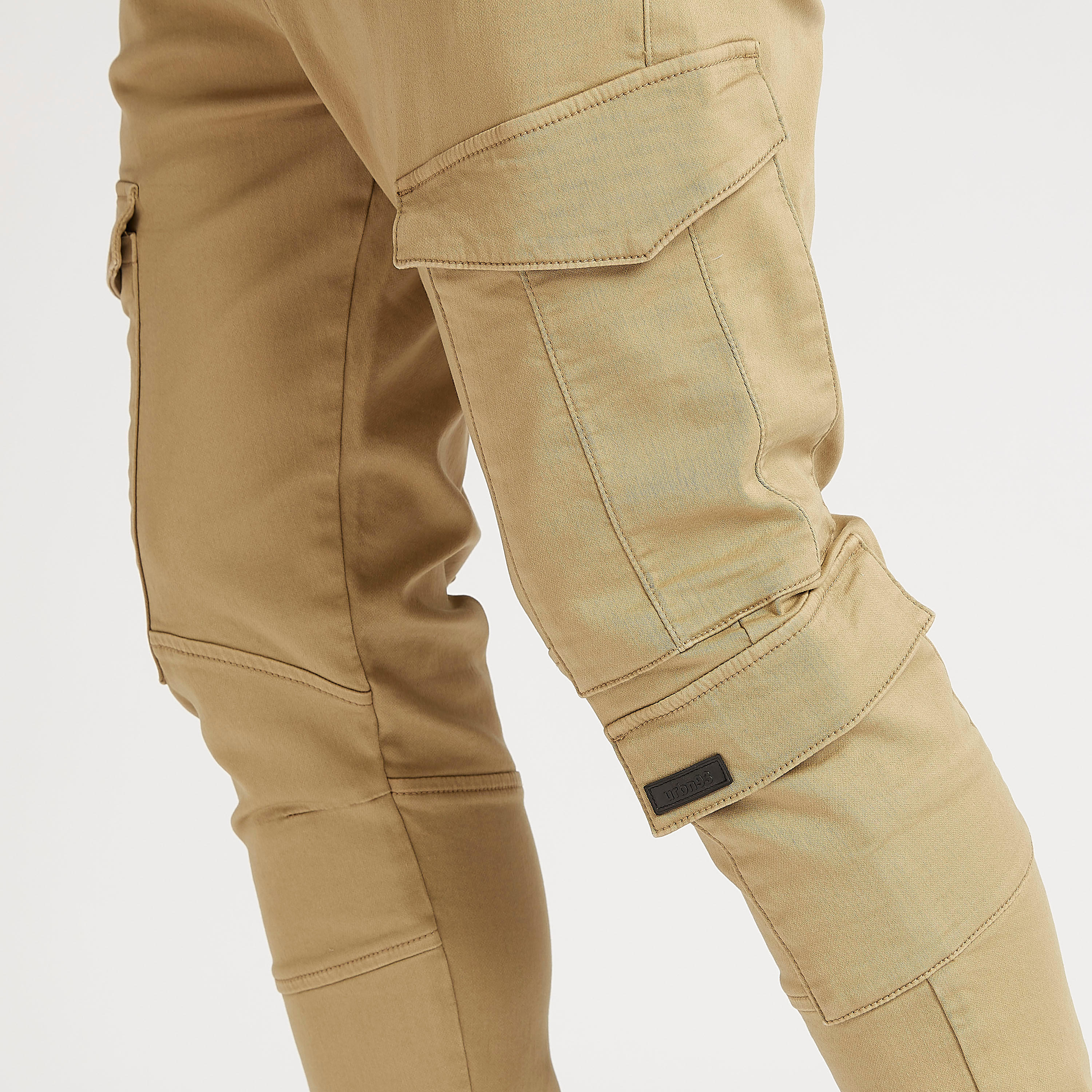 Solid Cargo Pants with Drawstring Closure-men-clothing-bottoms-joggers-image-6