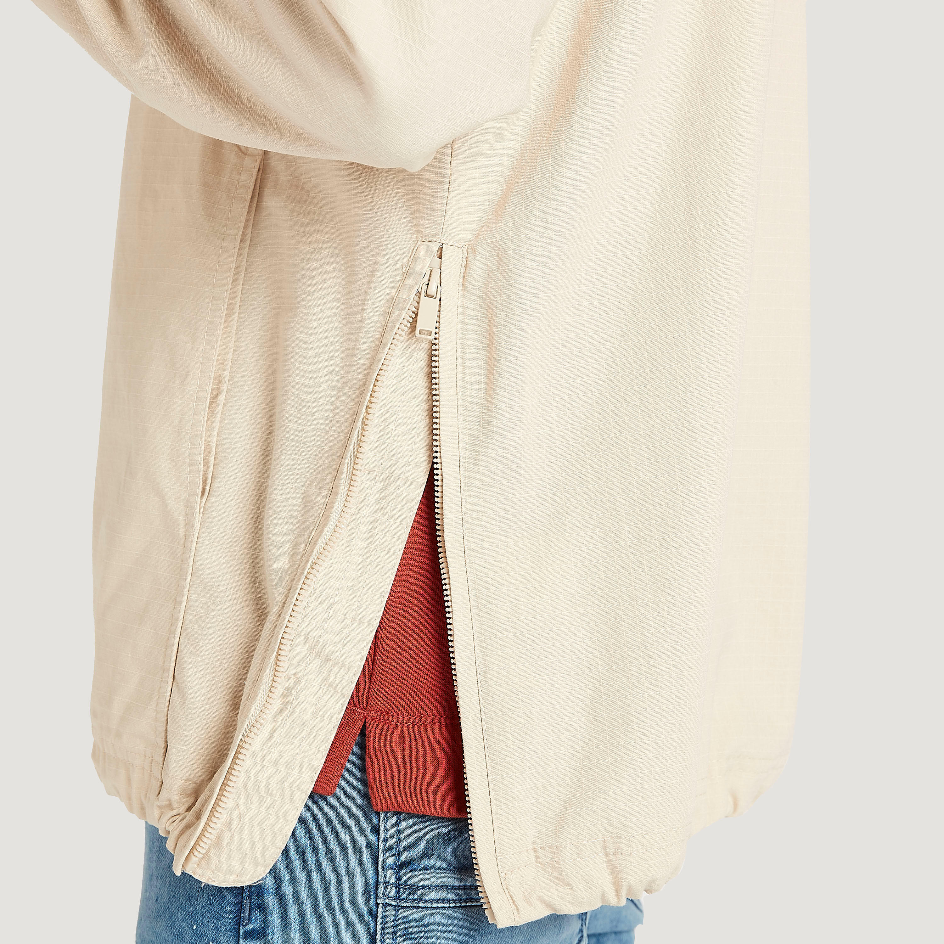 جاكيت سادة بأكمام طويلة وقبعَة-men-clothing-jacketsandblazers-jackets-image-1