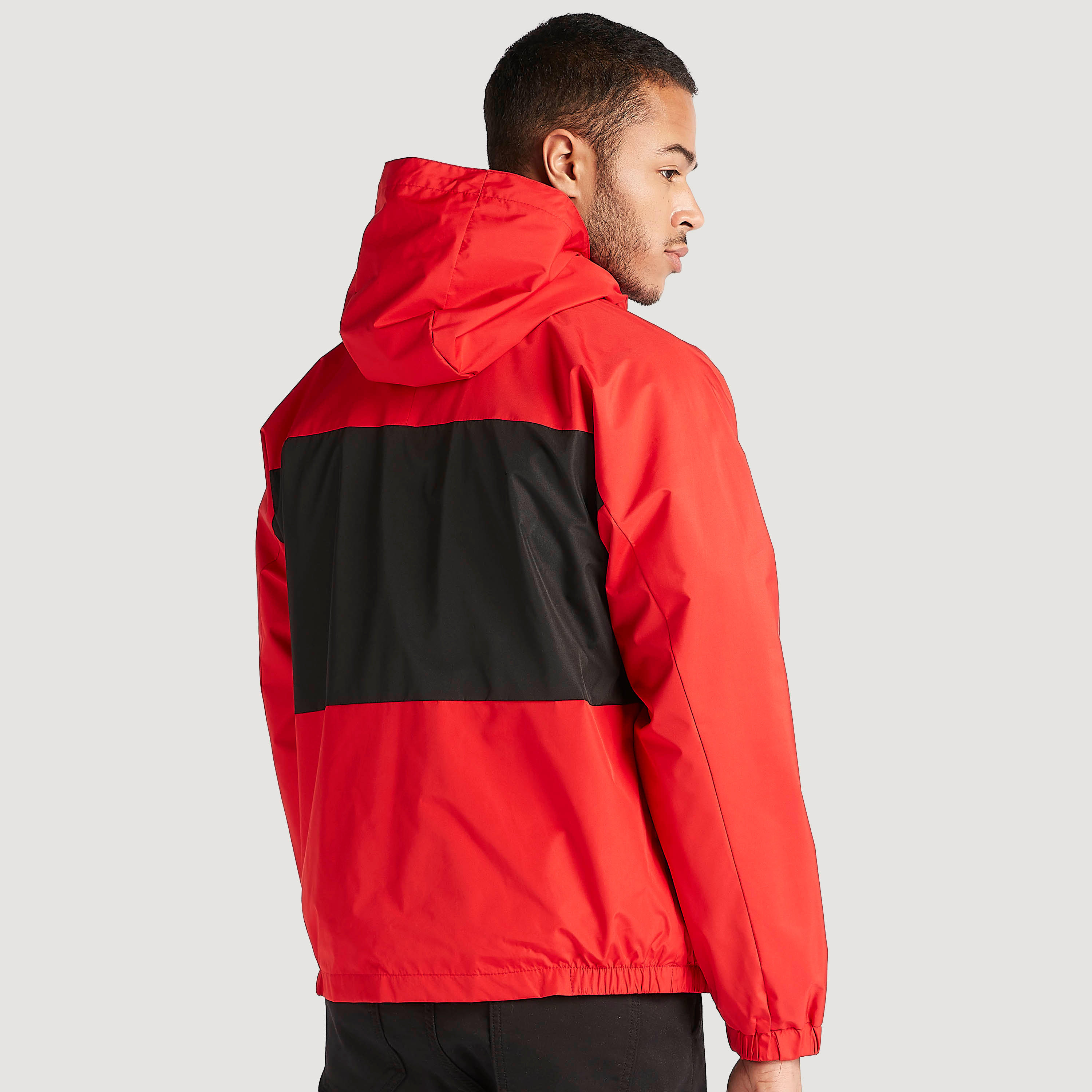 Solid Zip Through Lightweight Jacket with Long Sleeves and Hood-men-clothing-jacketsandblazers-jackets-image-4