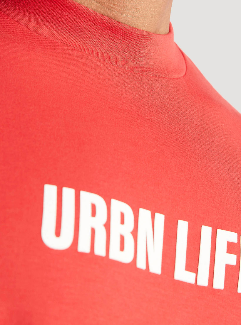 Printed Crew Neck T-shirt and Short Sleeves-men-clothing-tshirtsandpolos-tshirts-image-5