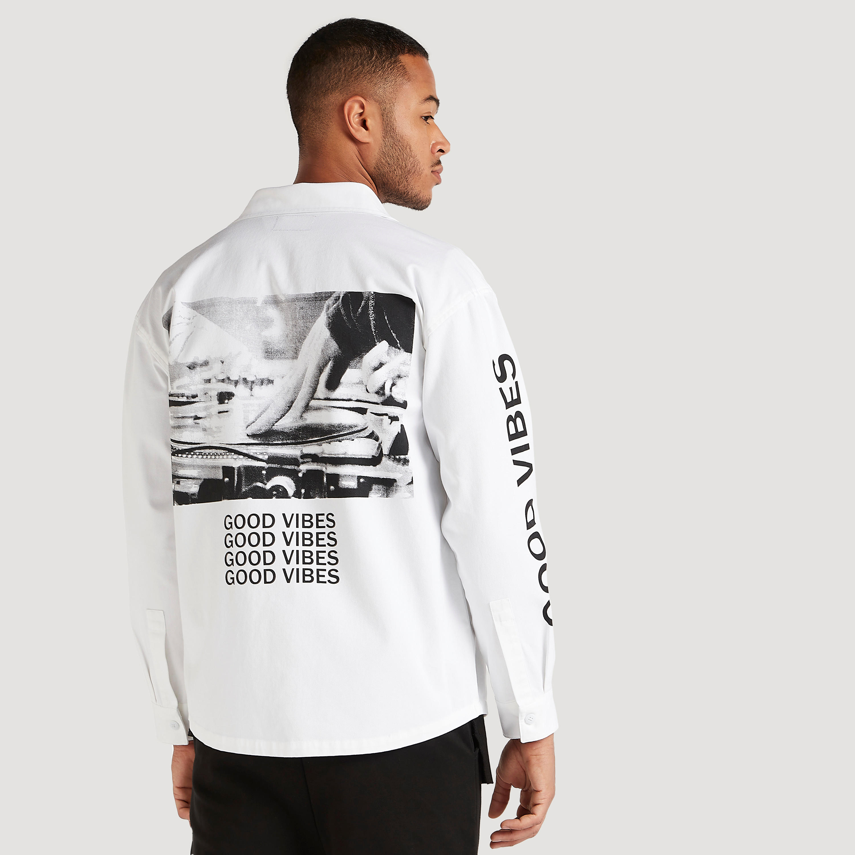 Printed Collared Shirt with Long Sleeves-men-clothing-shirts-image-4