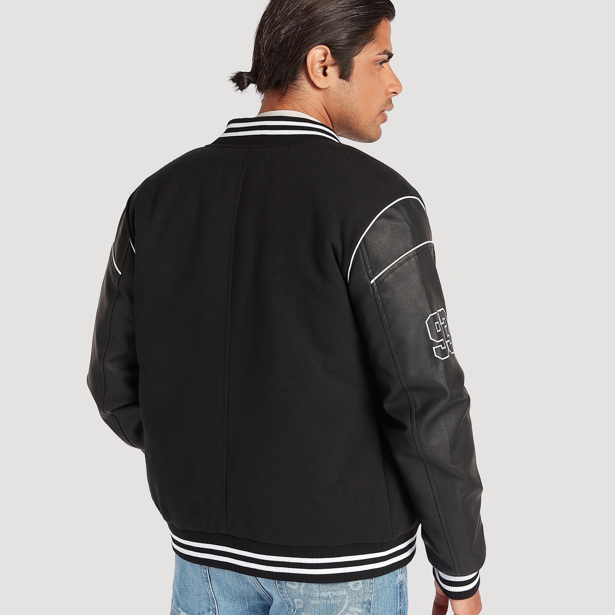 Varsity Embroidered Baseball Jacket with Long Sleeves and Pockets-men-clothing-jacketsandblazers-jackets-image-4
