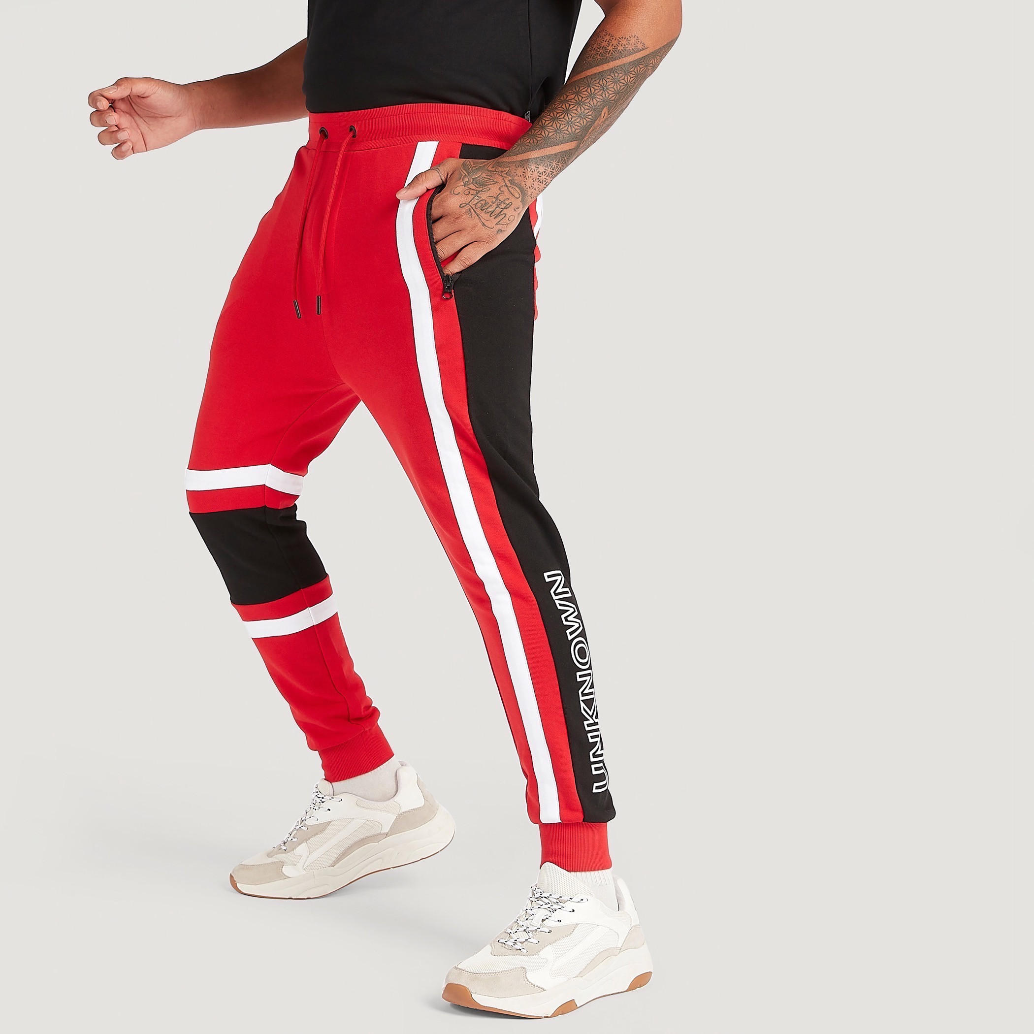 بنطلون رياضي برباط إغلاق وخصر متوسّط الارتفاع-men-clothing-bottoms-joggers-image-6