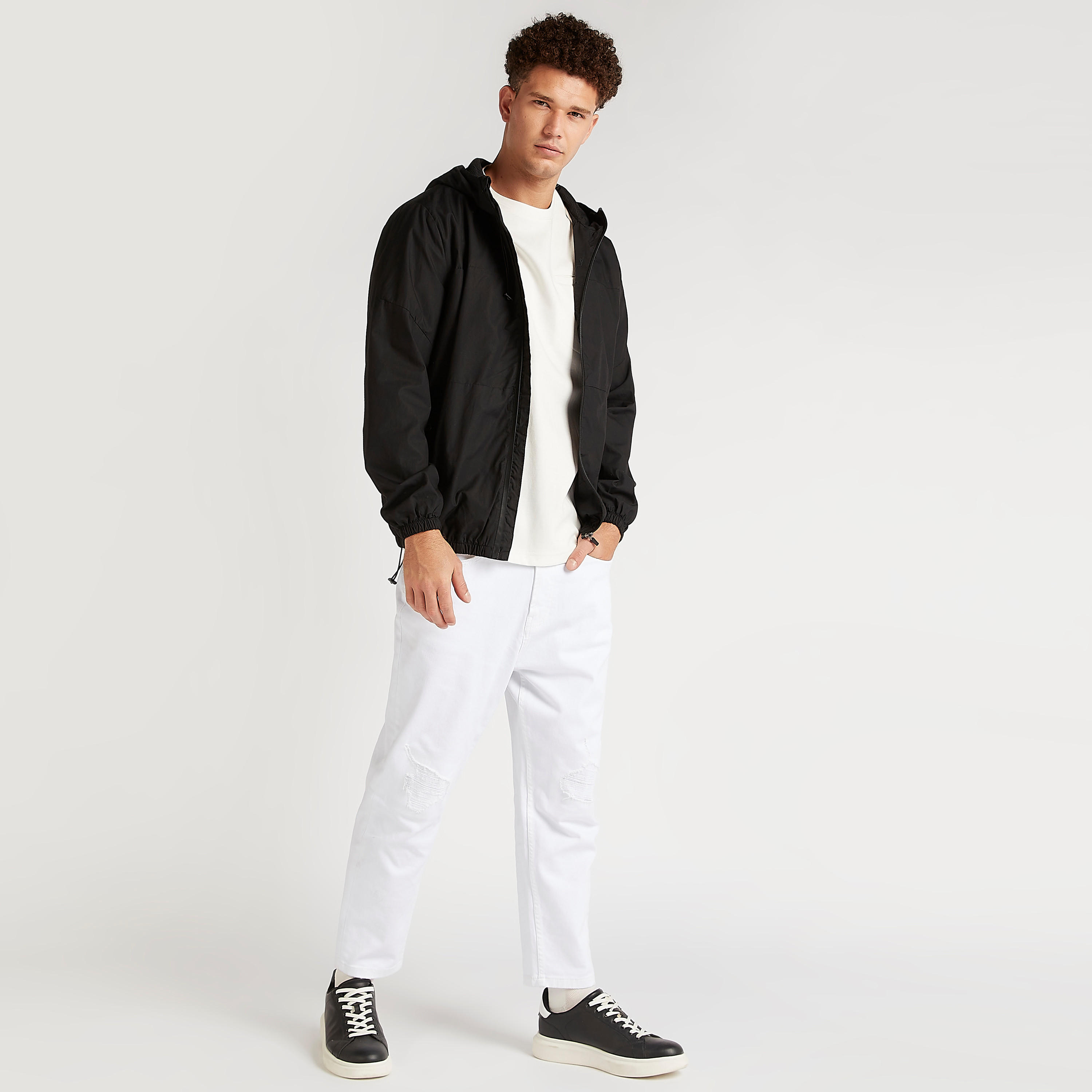 Solid T-shirt with Short Sleeves and Crew Neck-men-clothing-tshirtsandpolos-tshirts-image-2