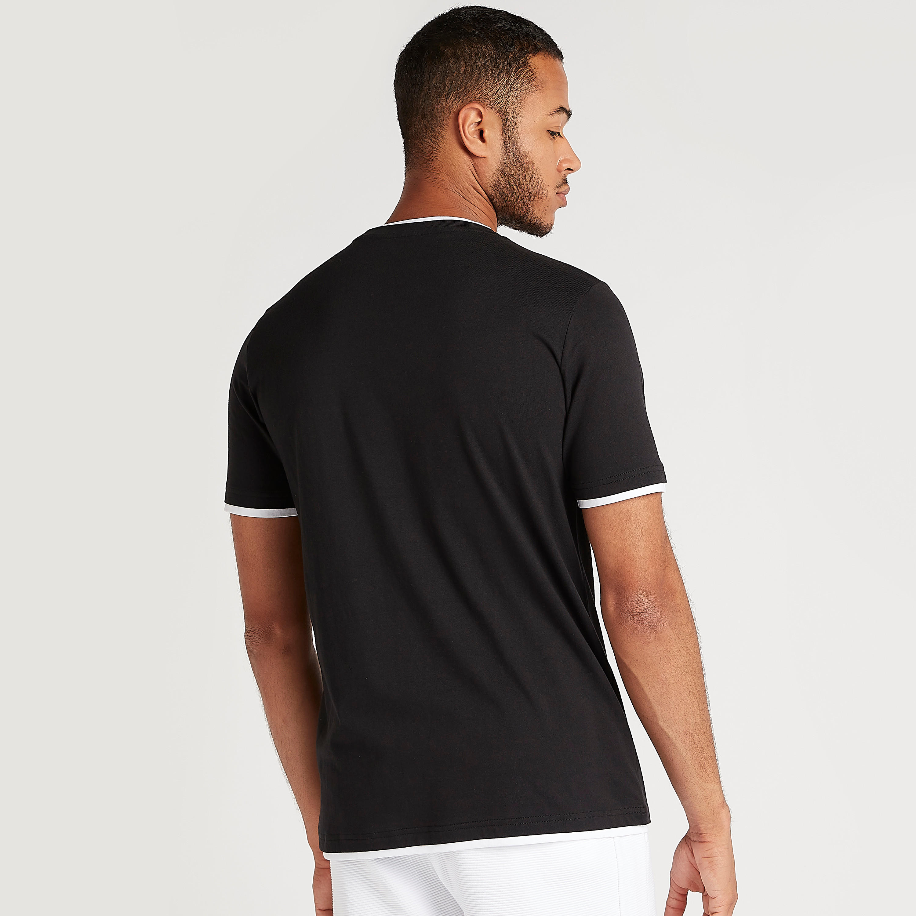 تيشيرت بياقة ضيقة وأكمام قصيرة وطبعات-men-clothing-tshirtsandpolos-tshirts-image-2