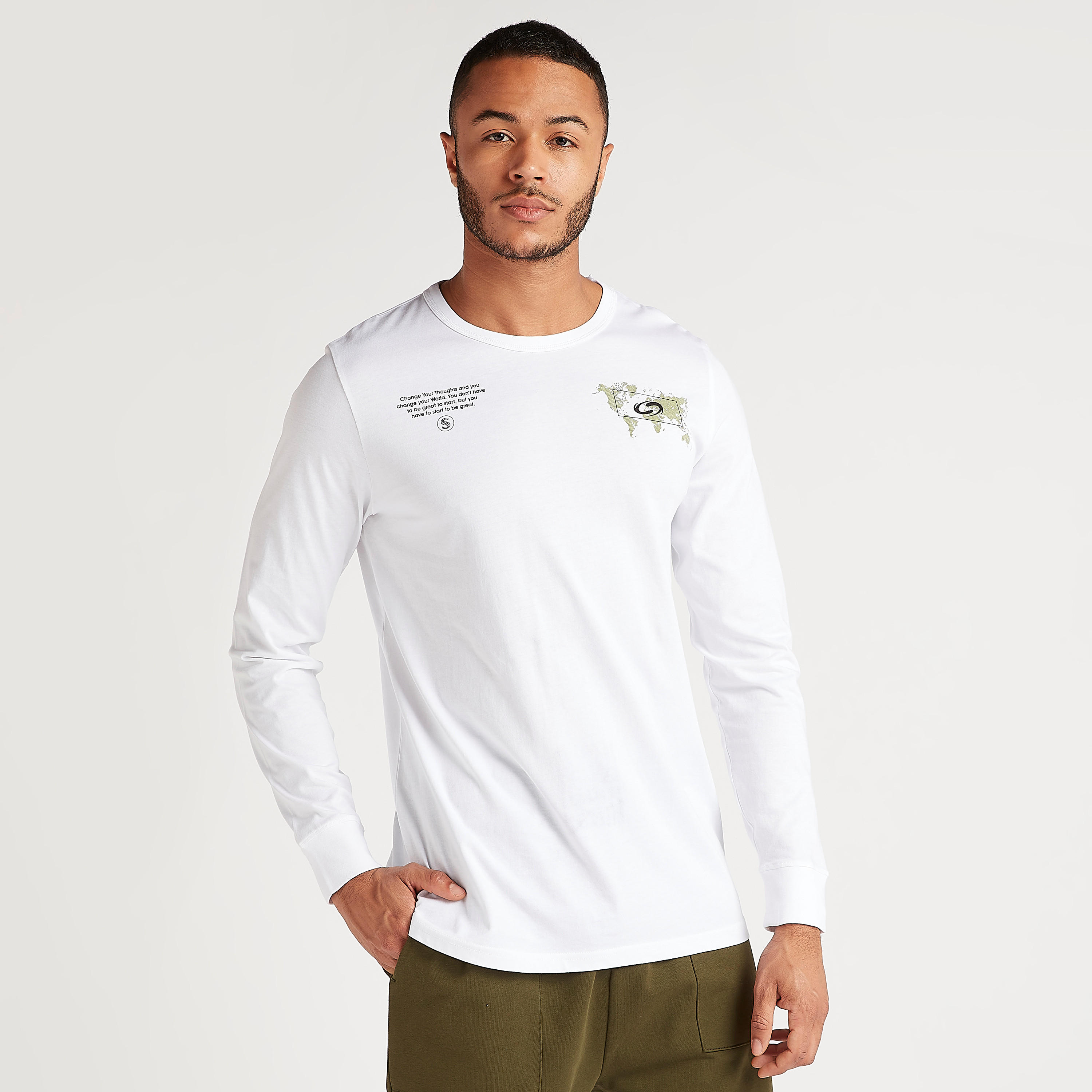 Printed Crew Neck T-shirt with Long Sleeves-men-clothing-tshirtsandpolos-tshirts-image-1