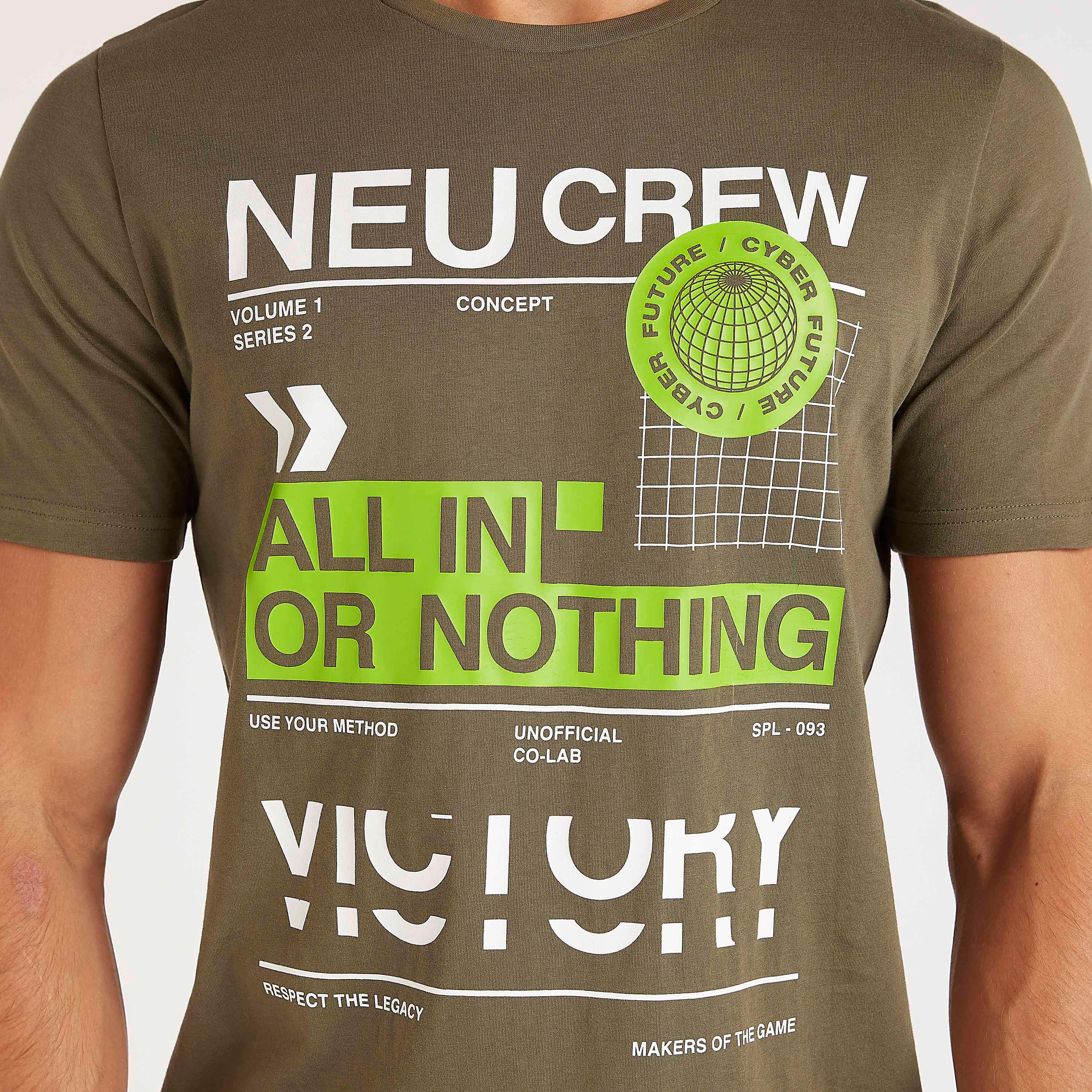 Printed T-shirt with Short Sleeves and Crew Neck-men-clothing-tshirtsandpolos-tshirts-image-3