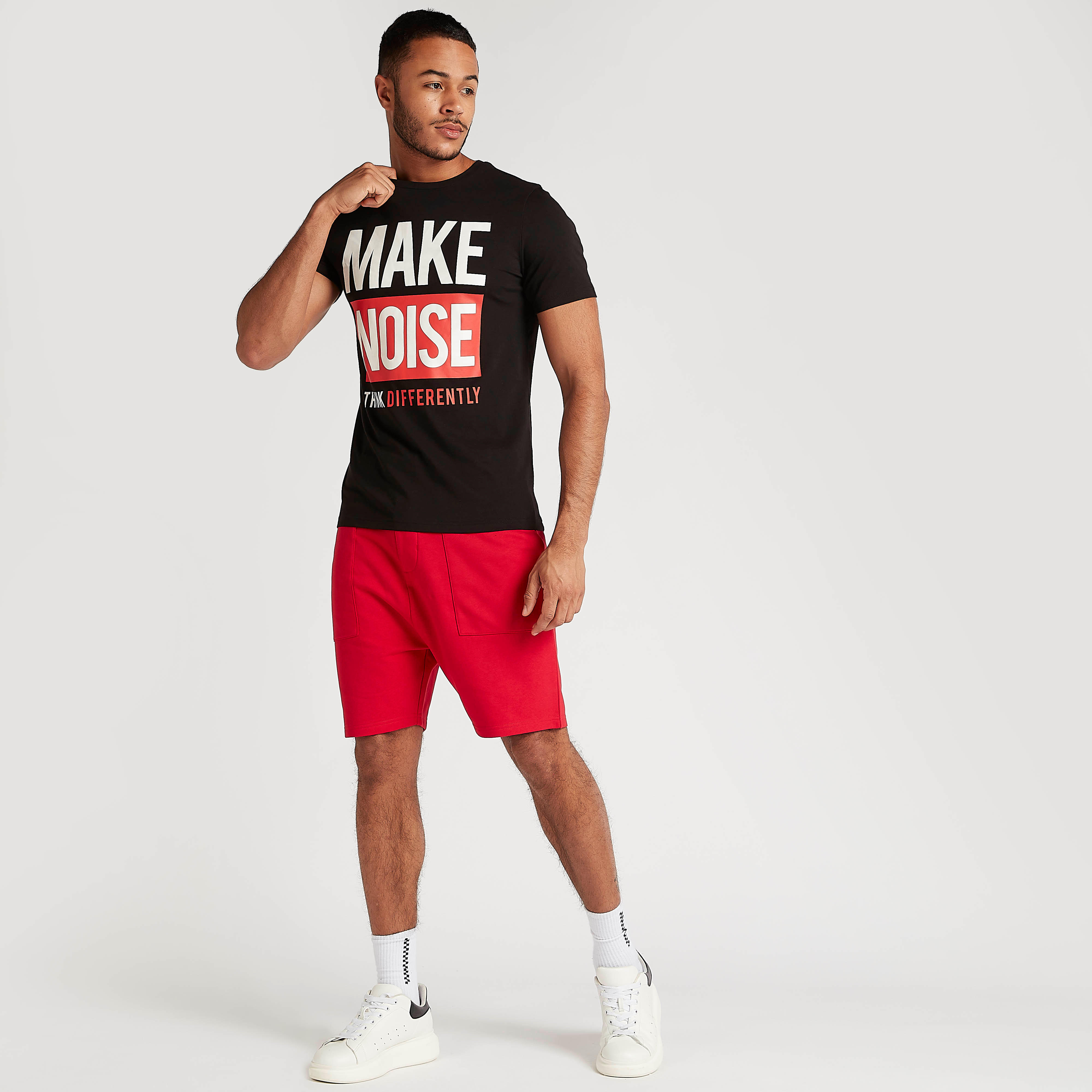 Printed T-shirt with Short Sleeves and Crew Neck-men-clothing-tshirtsandpolos-tshirts-image-2