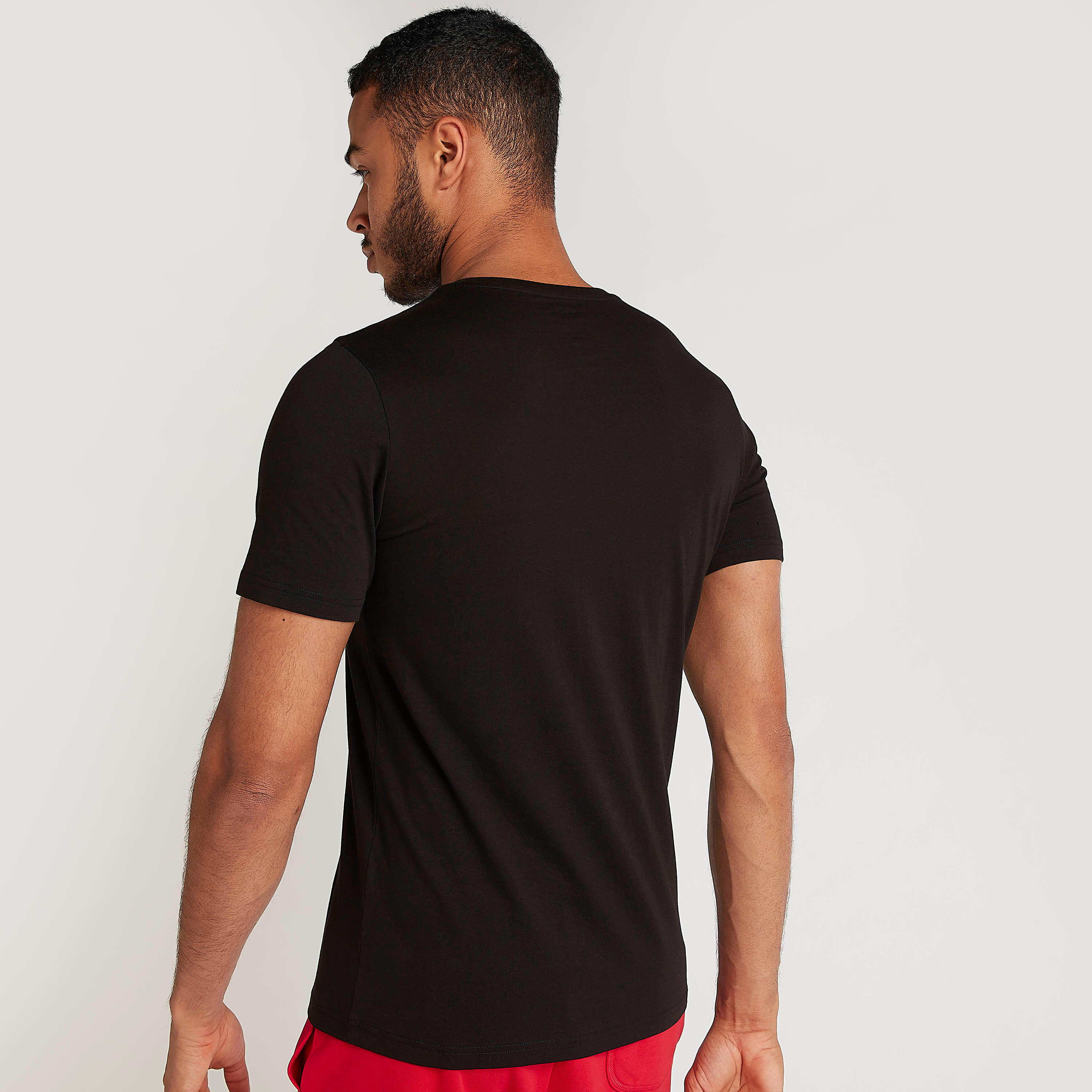 Printed T-shirt with Short Sleeves and Crew Neck-men-clothing-tshirtsandpolos-tshirts-image-4