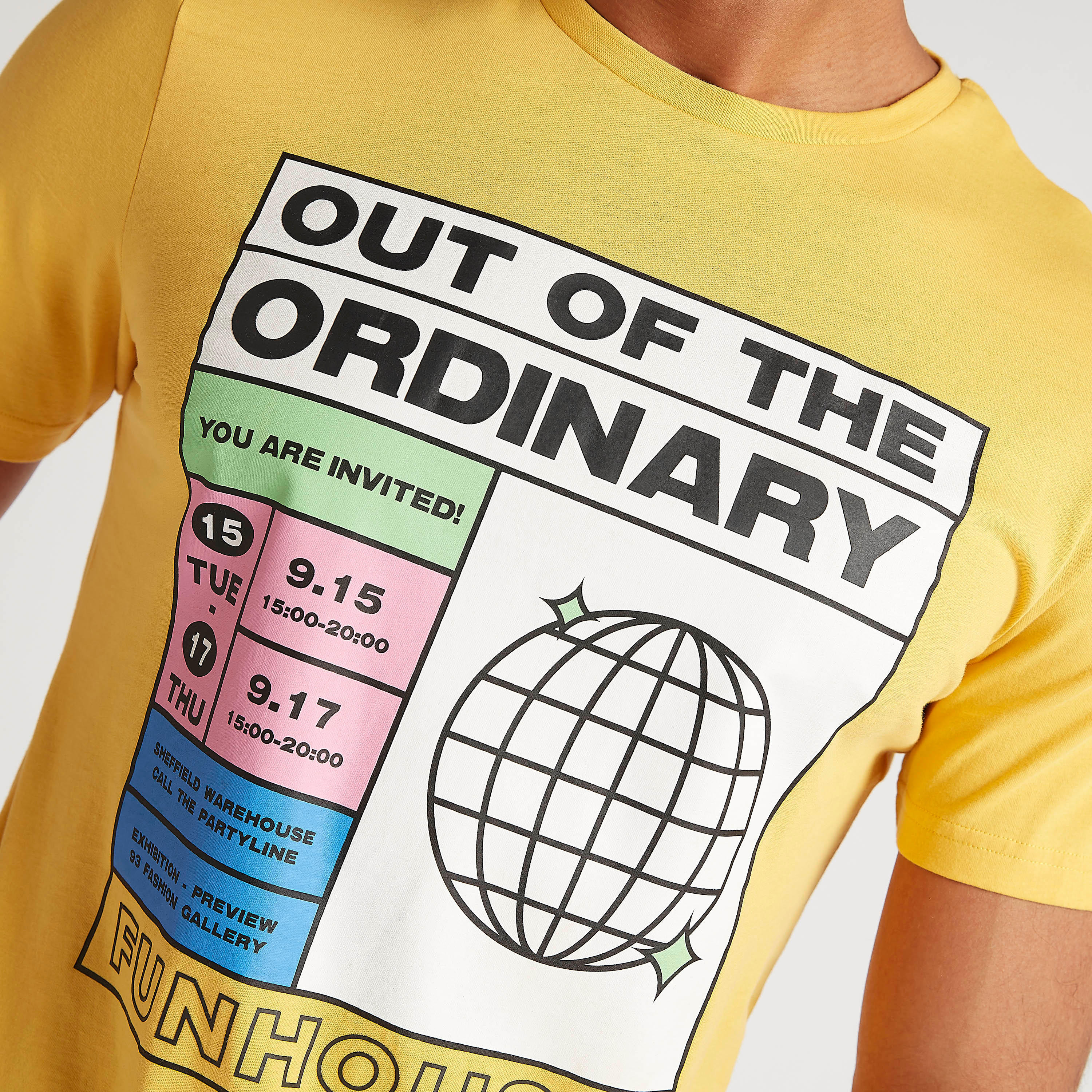 Printed T-shirt with Short Sleeves and Crew Neck-men-clothing-tshirtsandpolos-tshirts-image-4
