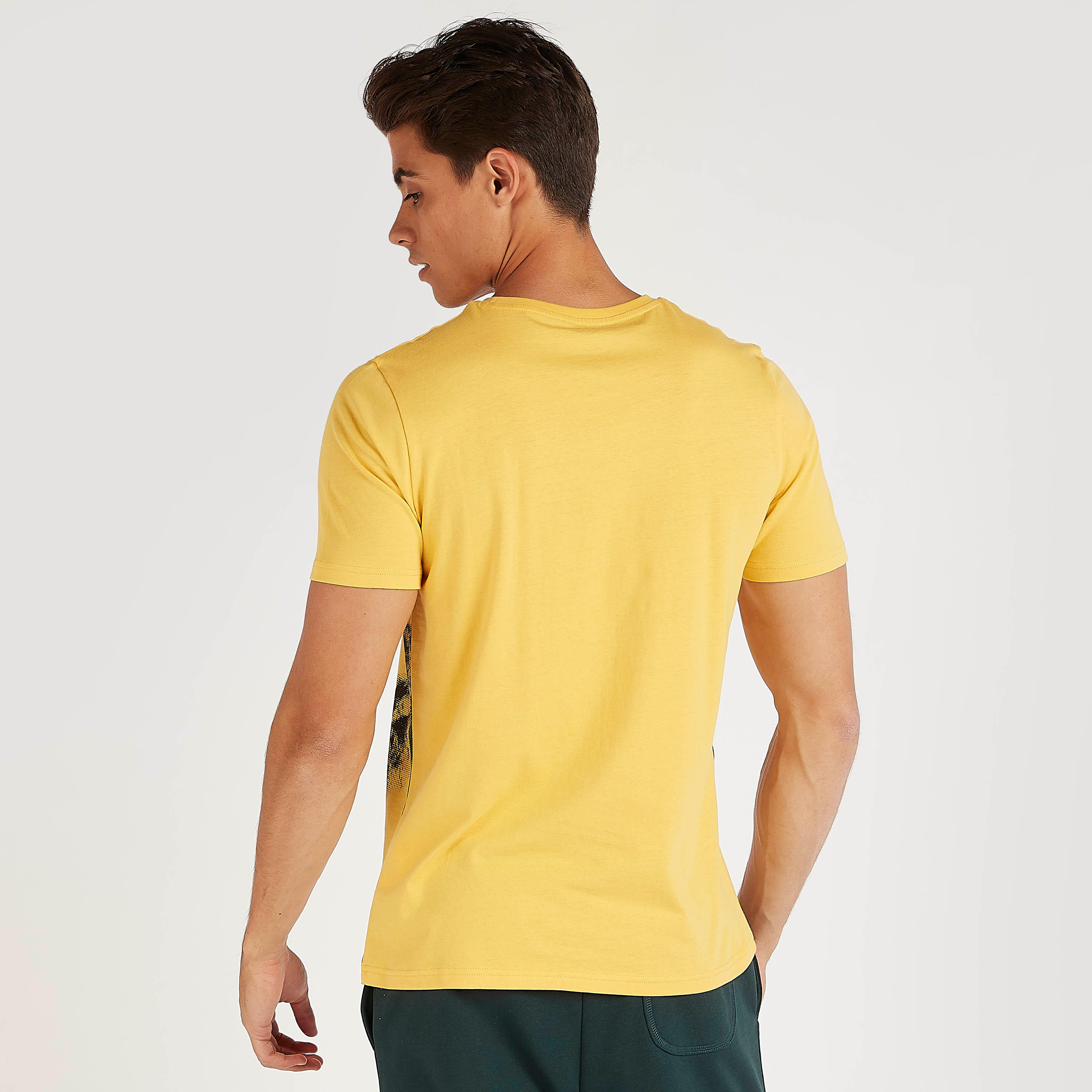 Printed T-shirt with Short Sleeves and Crew Neck-men-clothing-tshirtsandpolos-tshirts-image-4