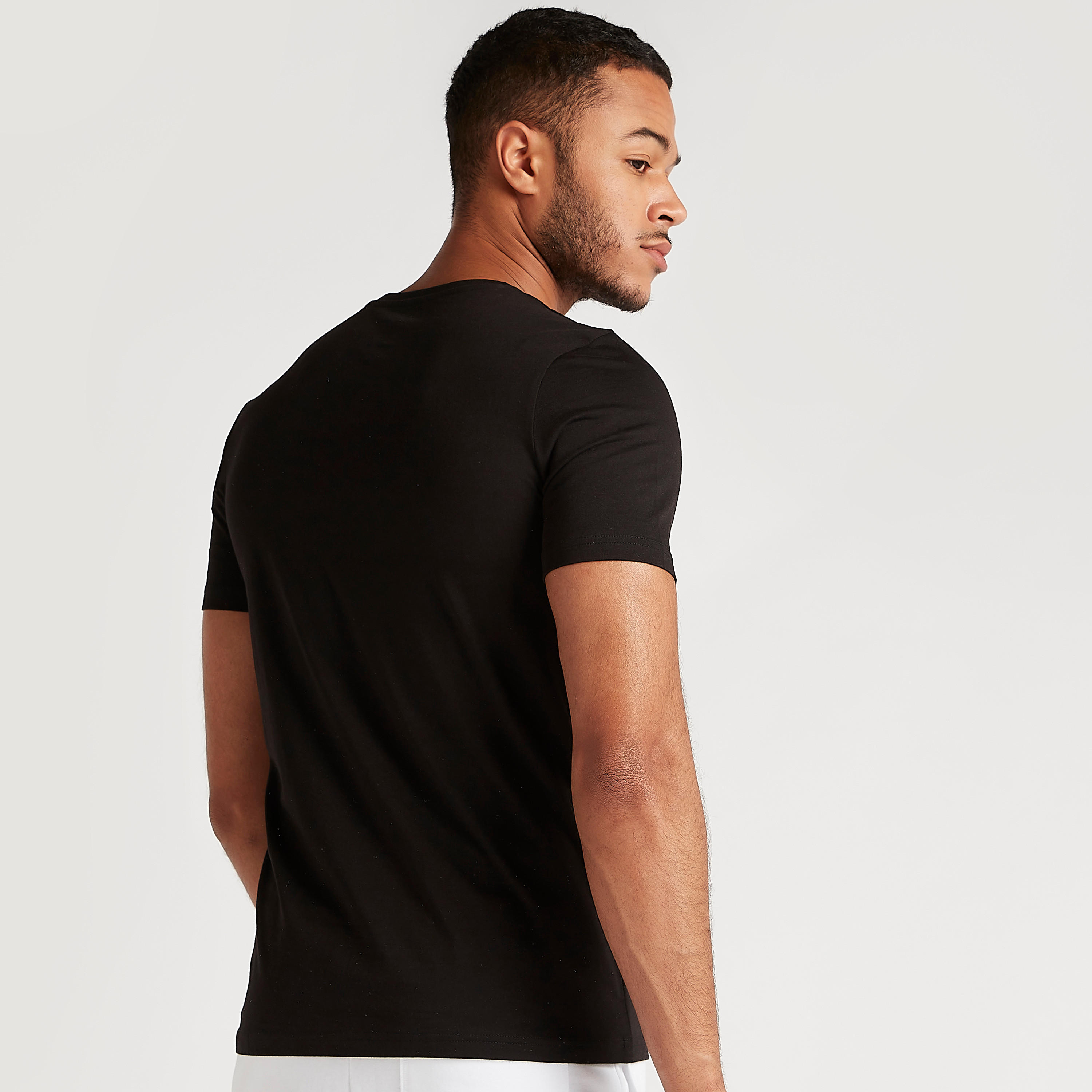 Printed T-shirt with Short Sleeves and Crew Neck-men-clothing-tshirtsandpolos-tshirts-image-4