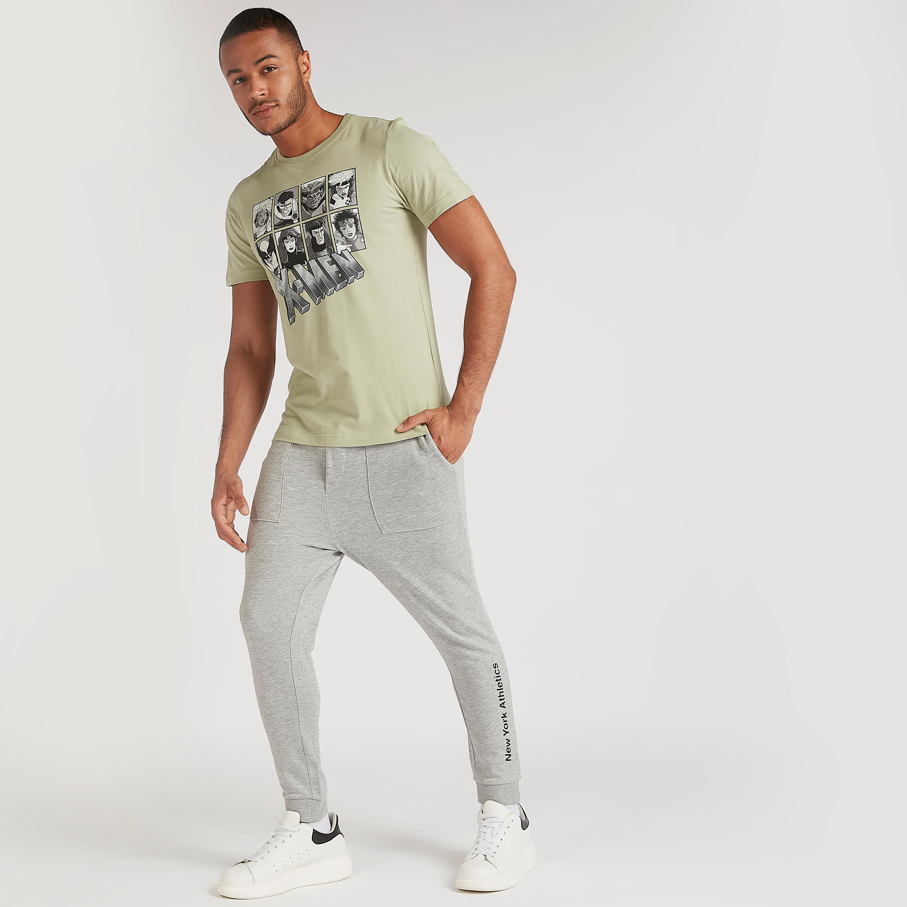 بنطلون رياضي برباط إغلاق وخصر متوسّط الارتفاع-men-clothing-bottoms-joggers-image-3