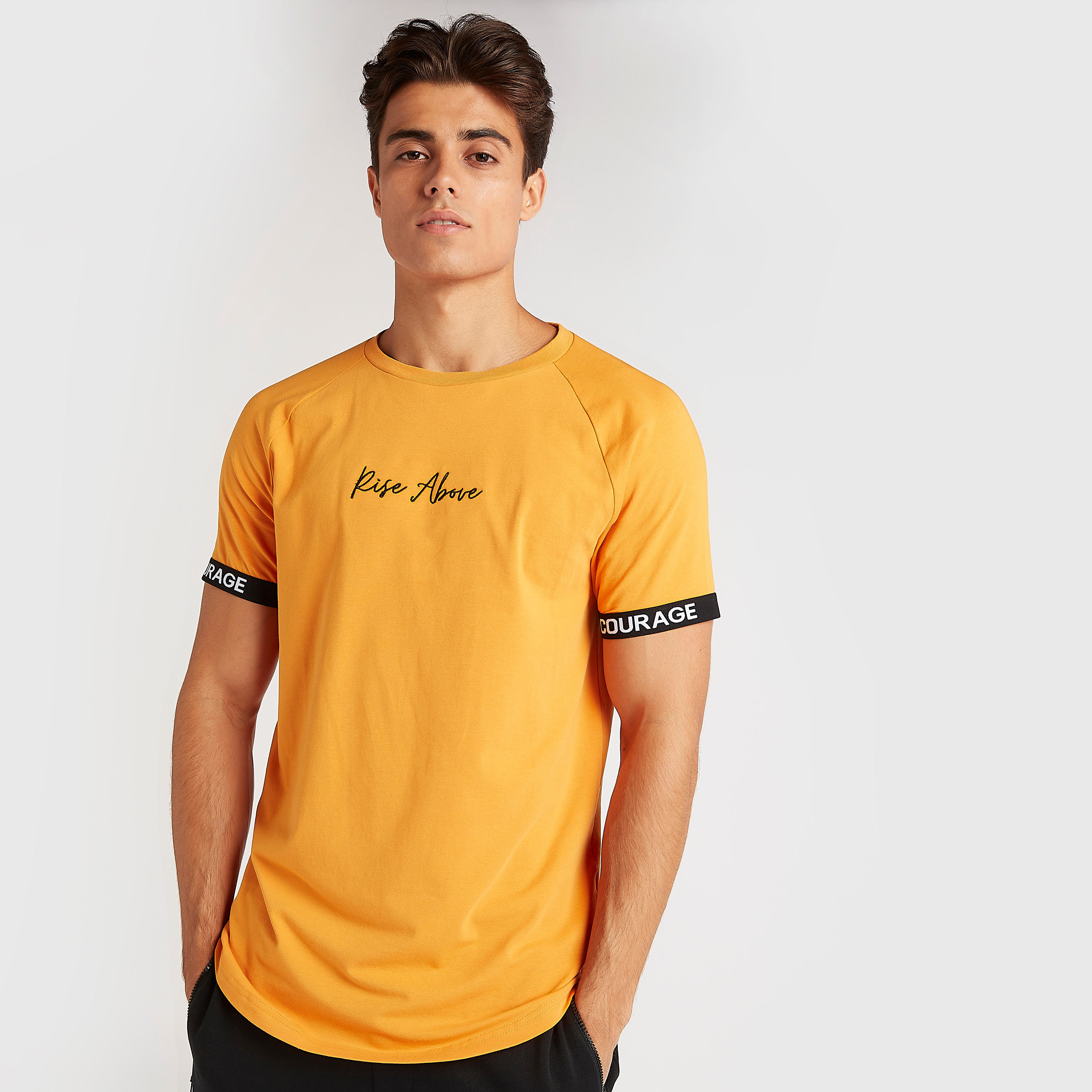 Printed T-shirt with Short Sleeves and Crew Neck-men-clothing-tshirtsandpolos-tshirts-image-1