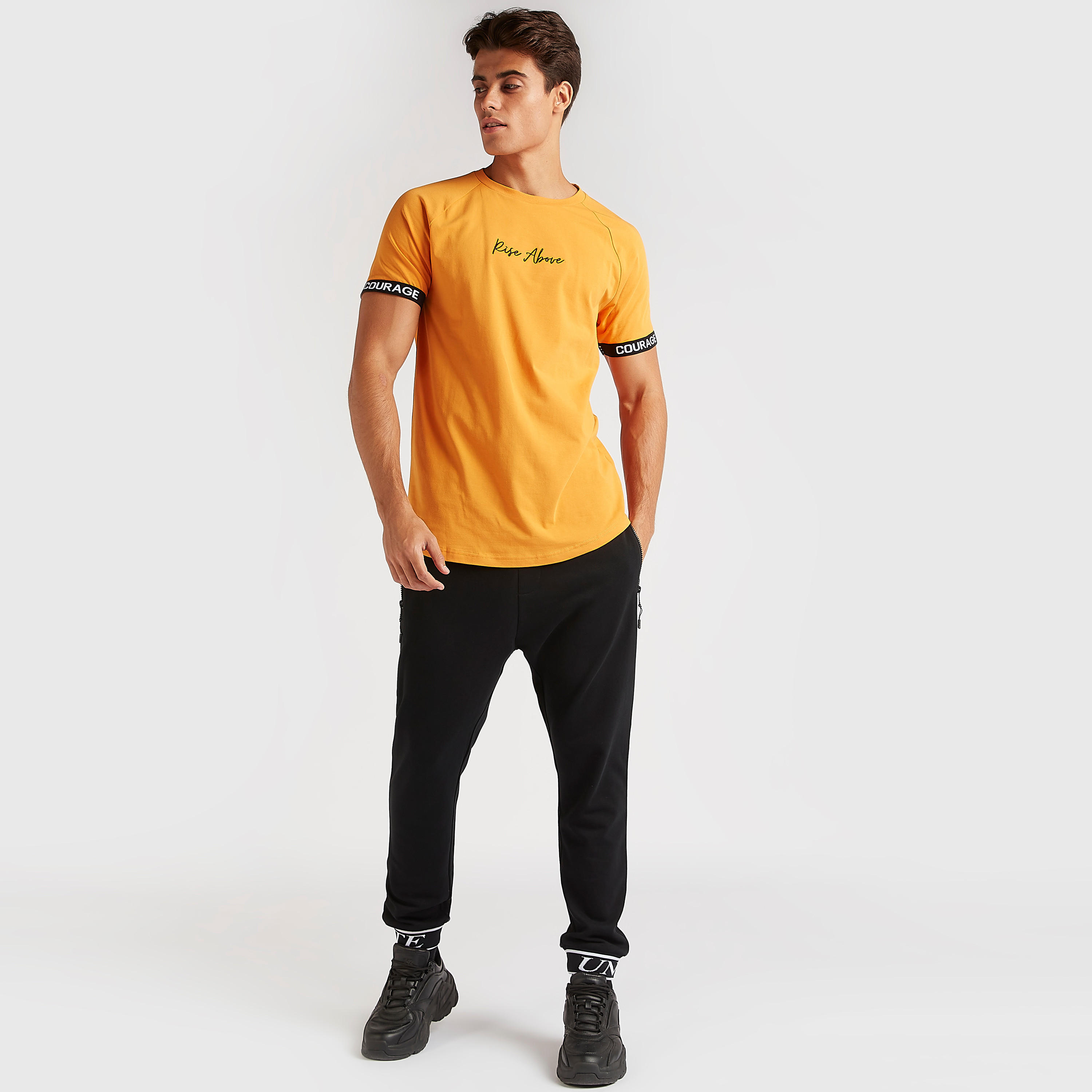 Printed T-shirt with Short Sleeves and Crew Neck-men-clothing-tshirtsandpolos-tshirts-image-2