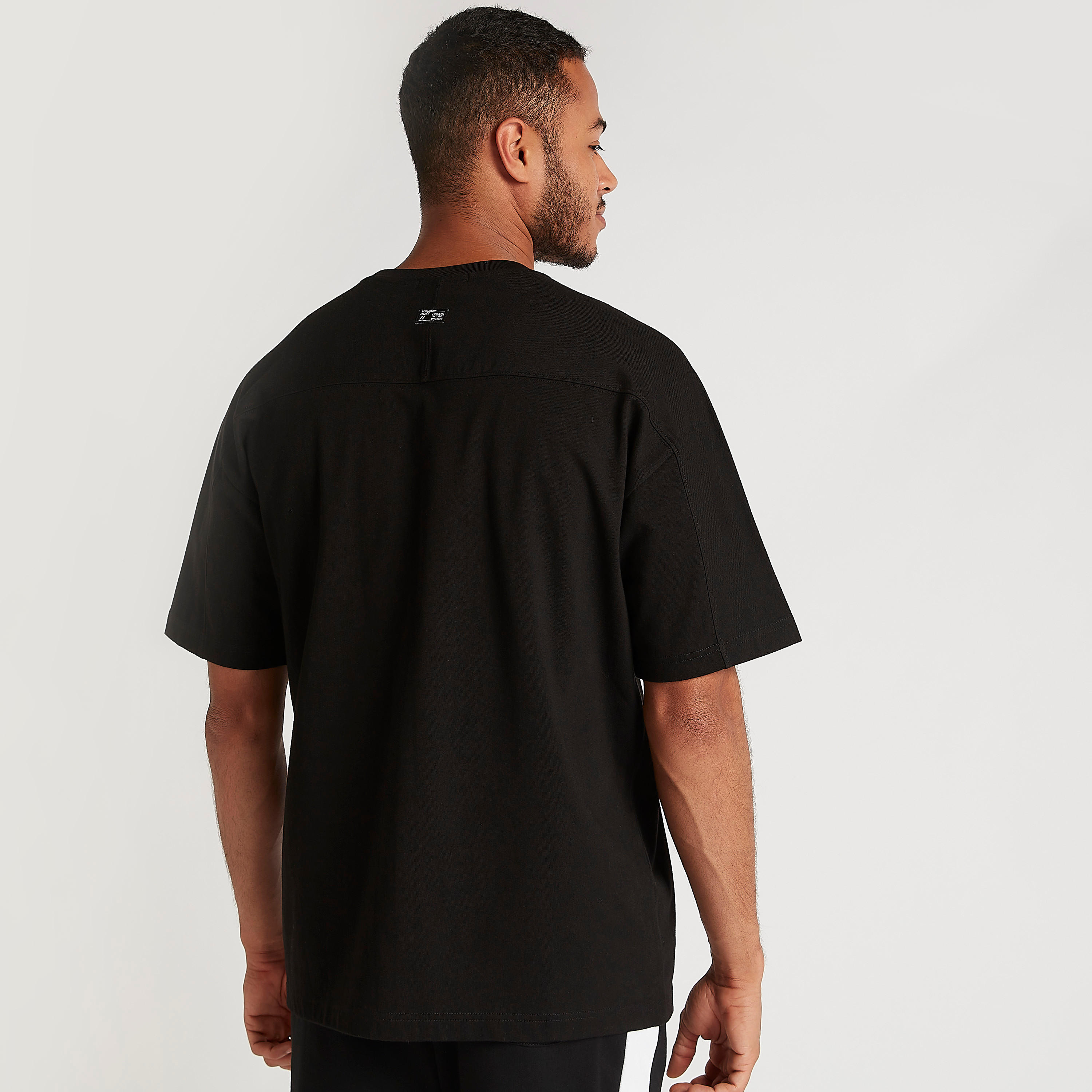 Printed T-shirt with Short Sleeves and Crew Neck-men-clothing-tshirtsandpolos-tshirts-image-4