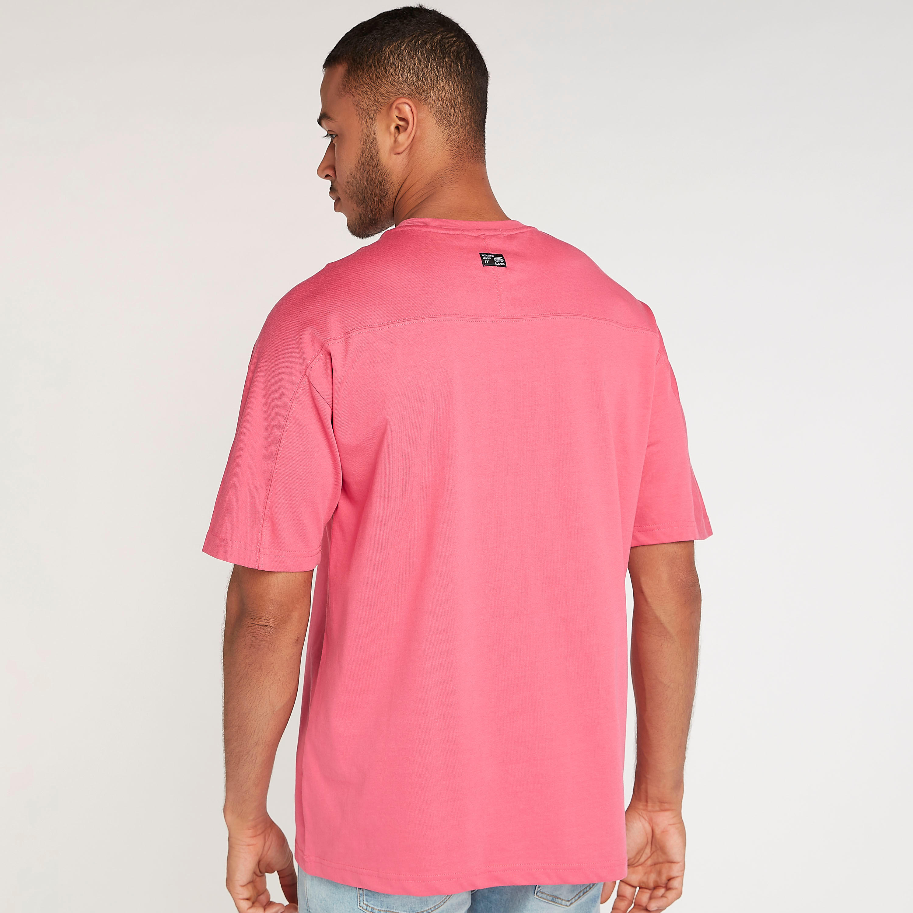 Printed T-shirt with Crew Neck and Patch Pocket-men-clothing-tshirtsandpolos-tshirts-image-4